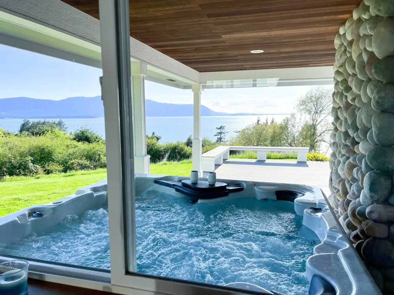 Sunset, Water Views w/Hot Tub, Large Deck, Privacy 19