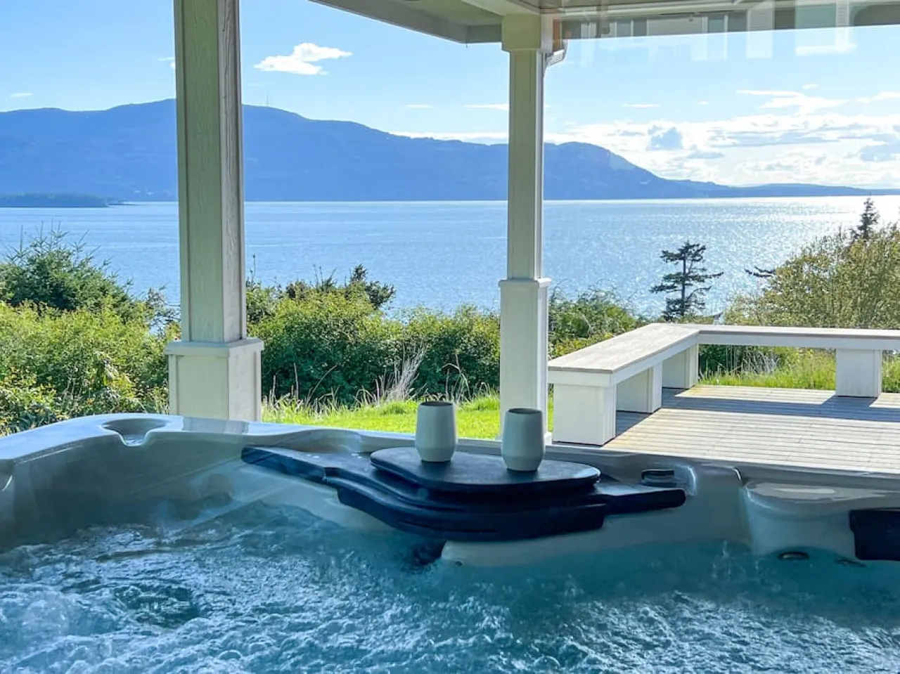Sunset, Water Views w/Hot Tub, Large Deck, Privacy — photo 4