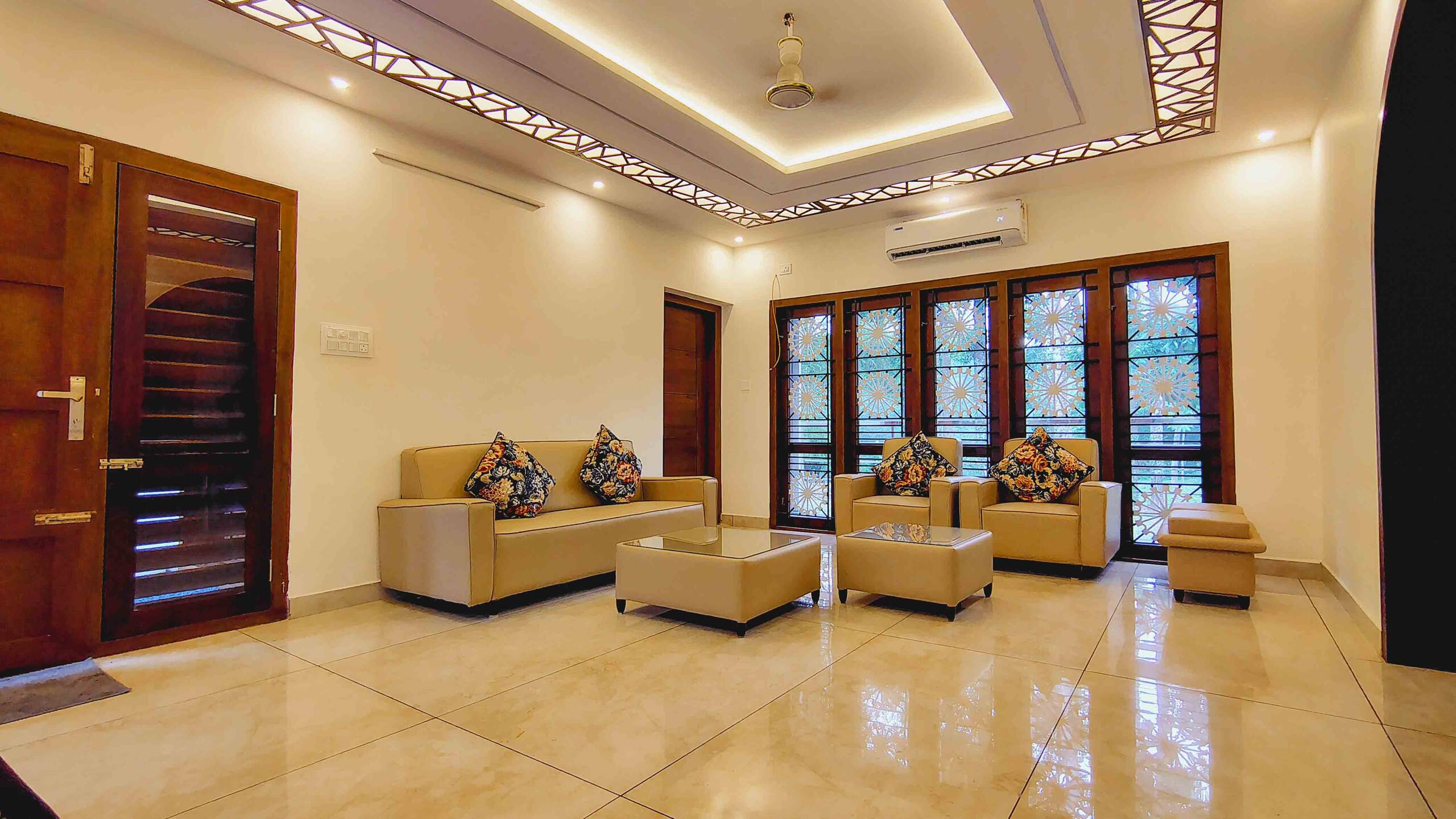 Luxury 3BR Thiruvalla full Villa Riverside Retreat 5