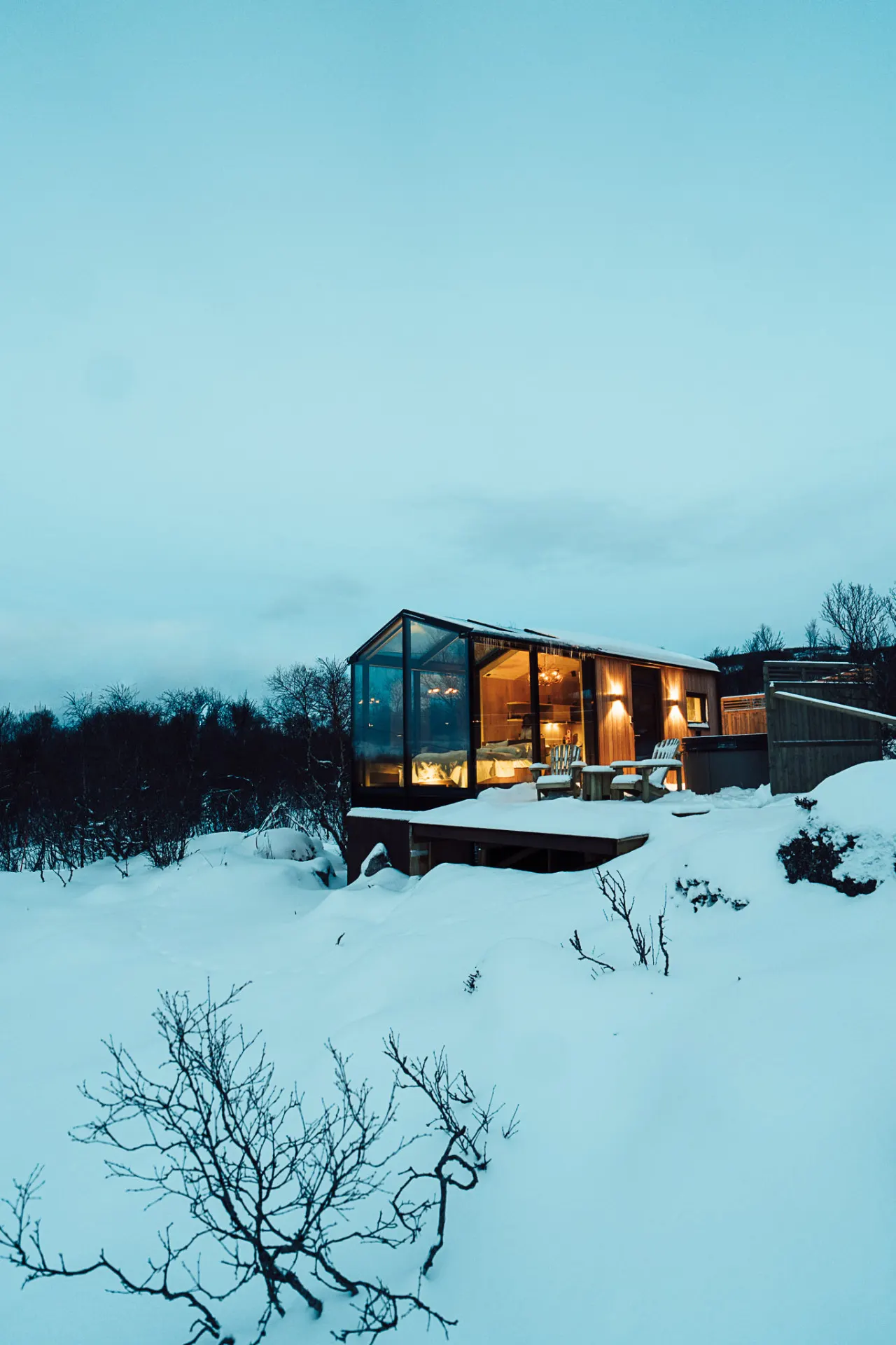 High 5 • Glass roof cabin • WonderInn Arctic