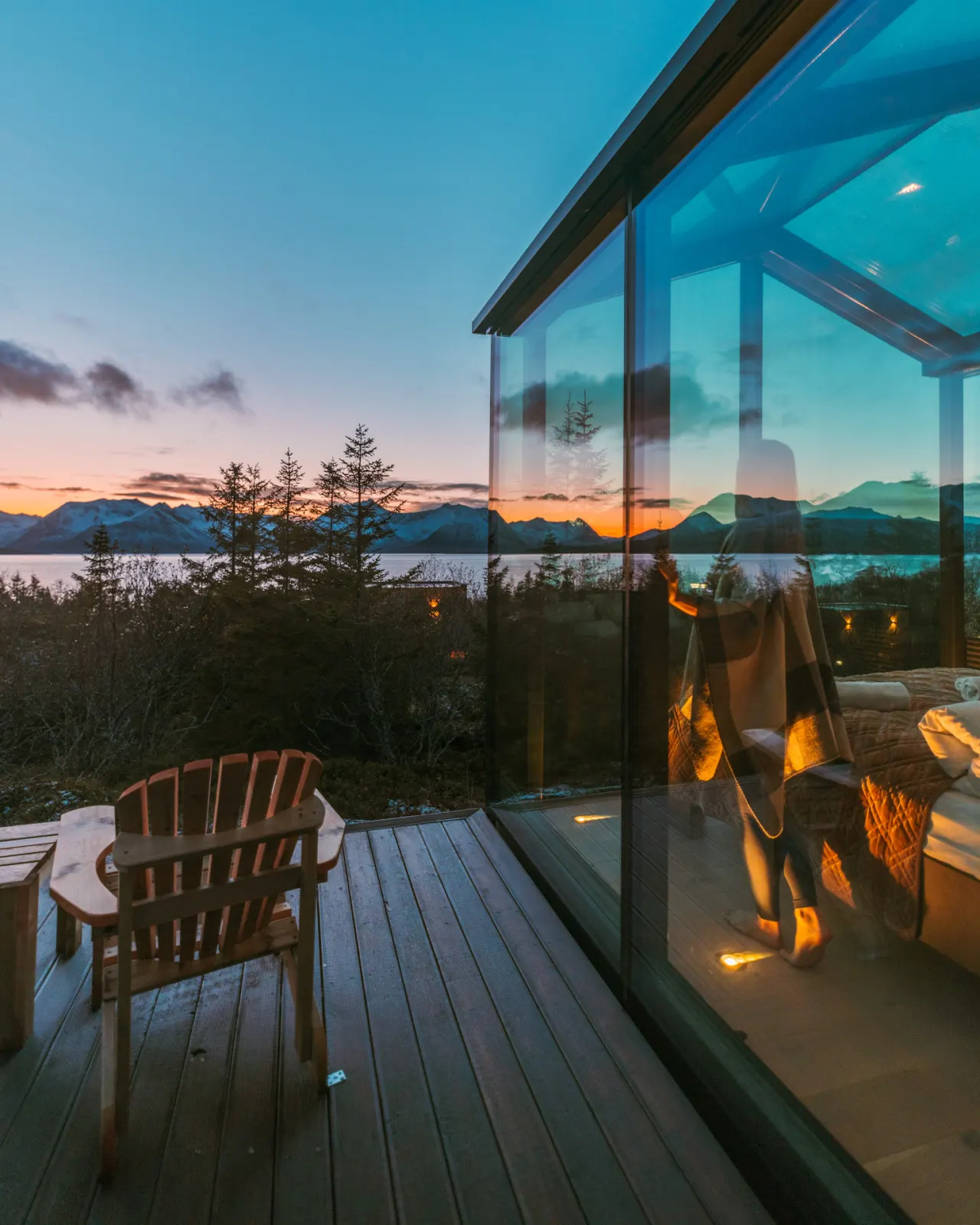 High 5 Glass roof cabin WonderInn Arctic 14