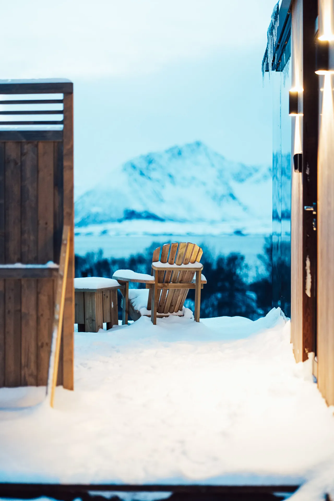 High 5 Glass roof cabin WonderInn Arctic 19