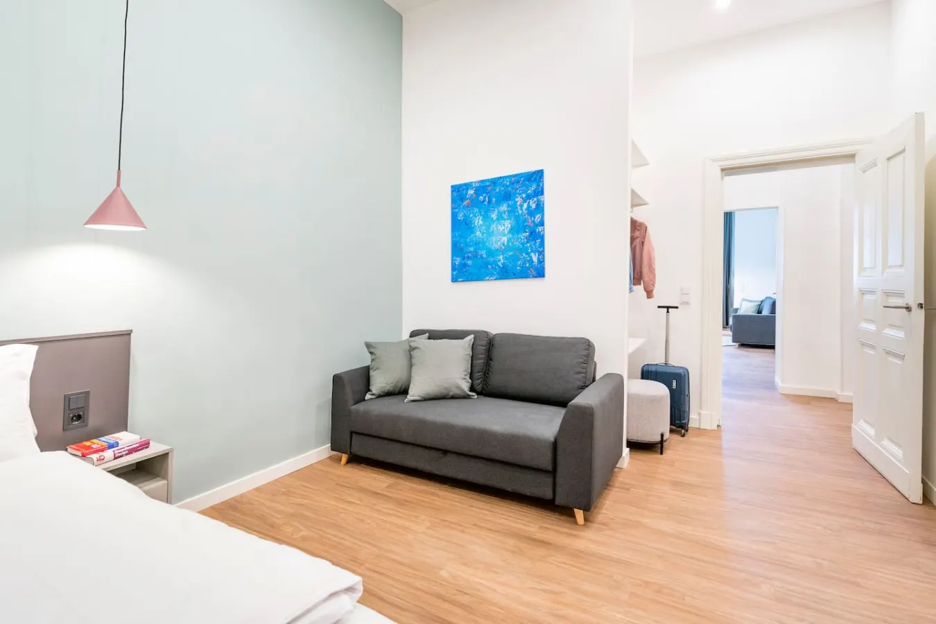 3-Bedroom Apartment (90sqm) with Terrace & Garden 9