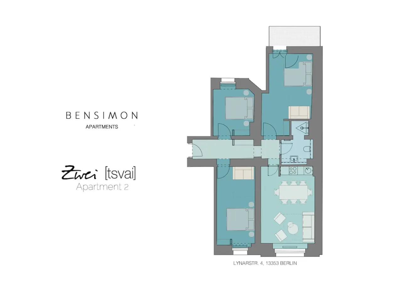 3-Bedroom Apartment (90sqm) with Terrace & Garden — photo 5
