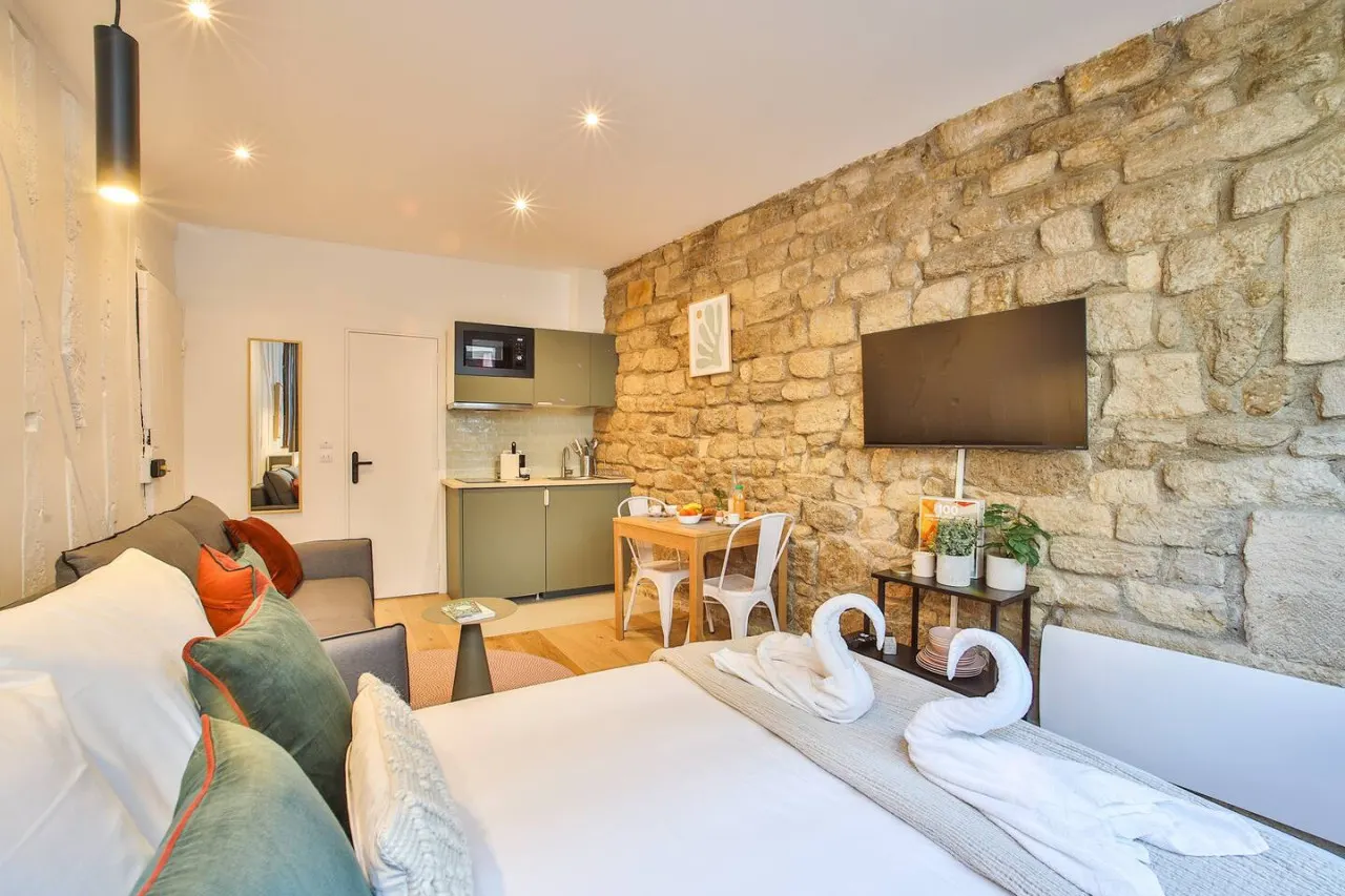 Studio 2pers#Mouffetard#Port-Royal#La Sorbonne 9