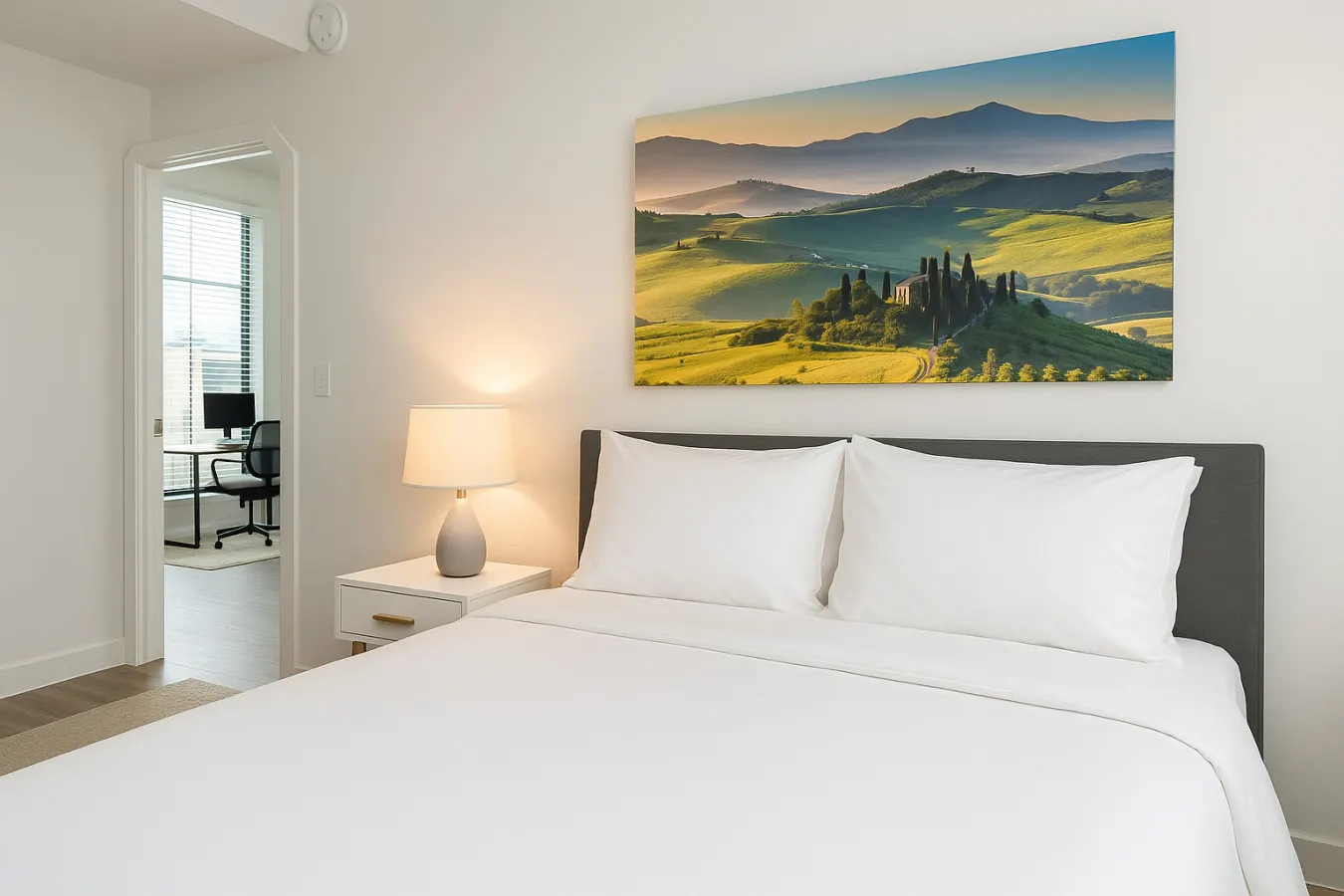 Modern 2BR Gem Rooftop Pool + Workspaces SH6 7