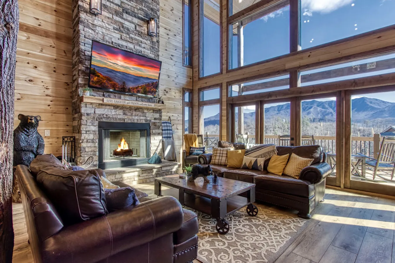 Luxury Cabin with breathtaking Mountain Views