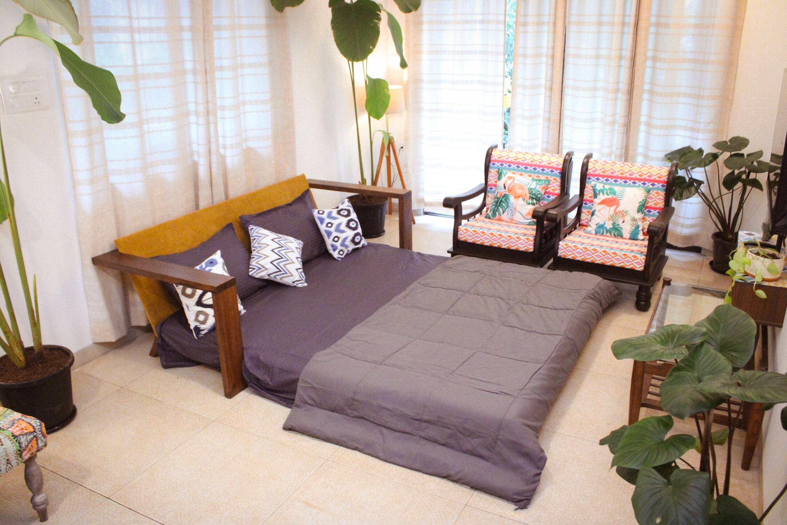 Luxe 2BHK|3 Washroom|Pool | Walk to Candolim Beach 11