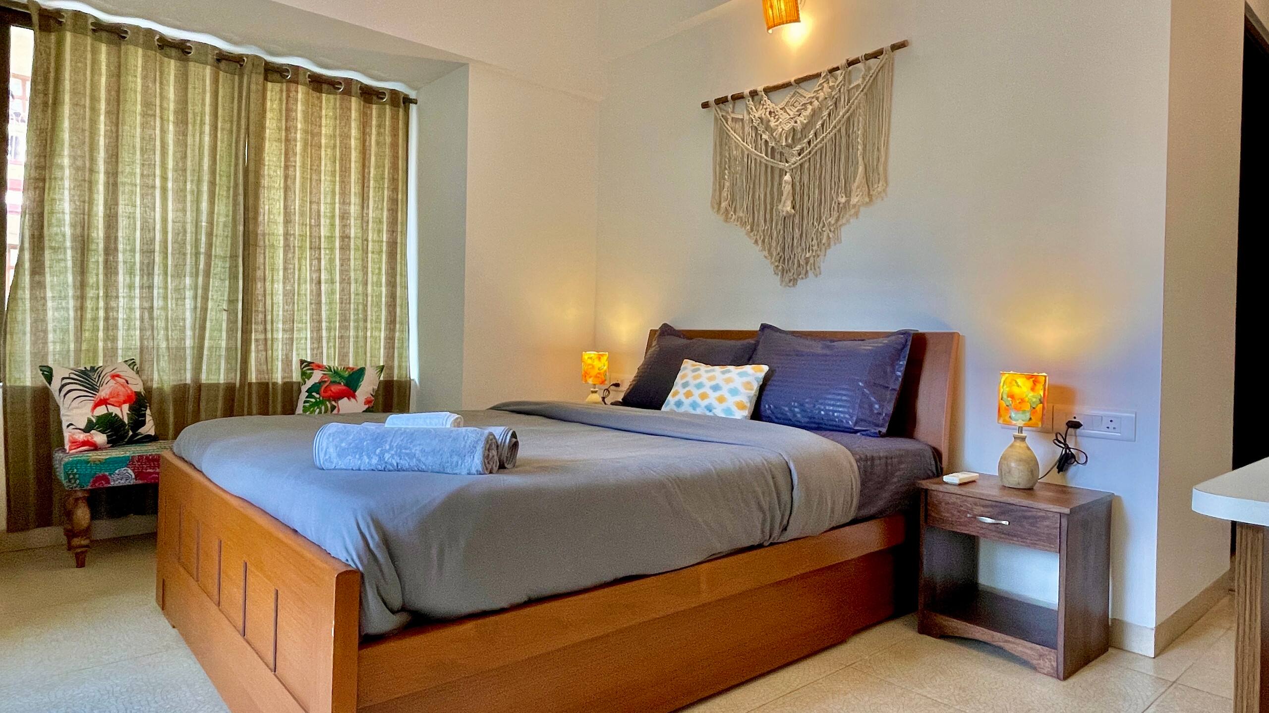 Luxe 2BHK|3 Washroom|Pool | Walk to Candolim Beach 33