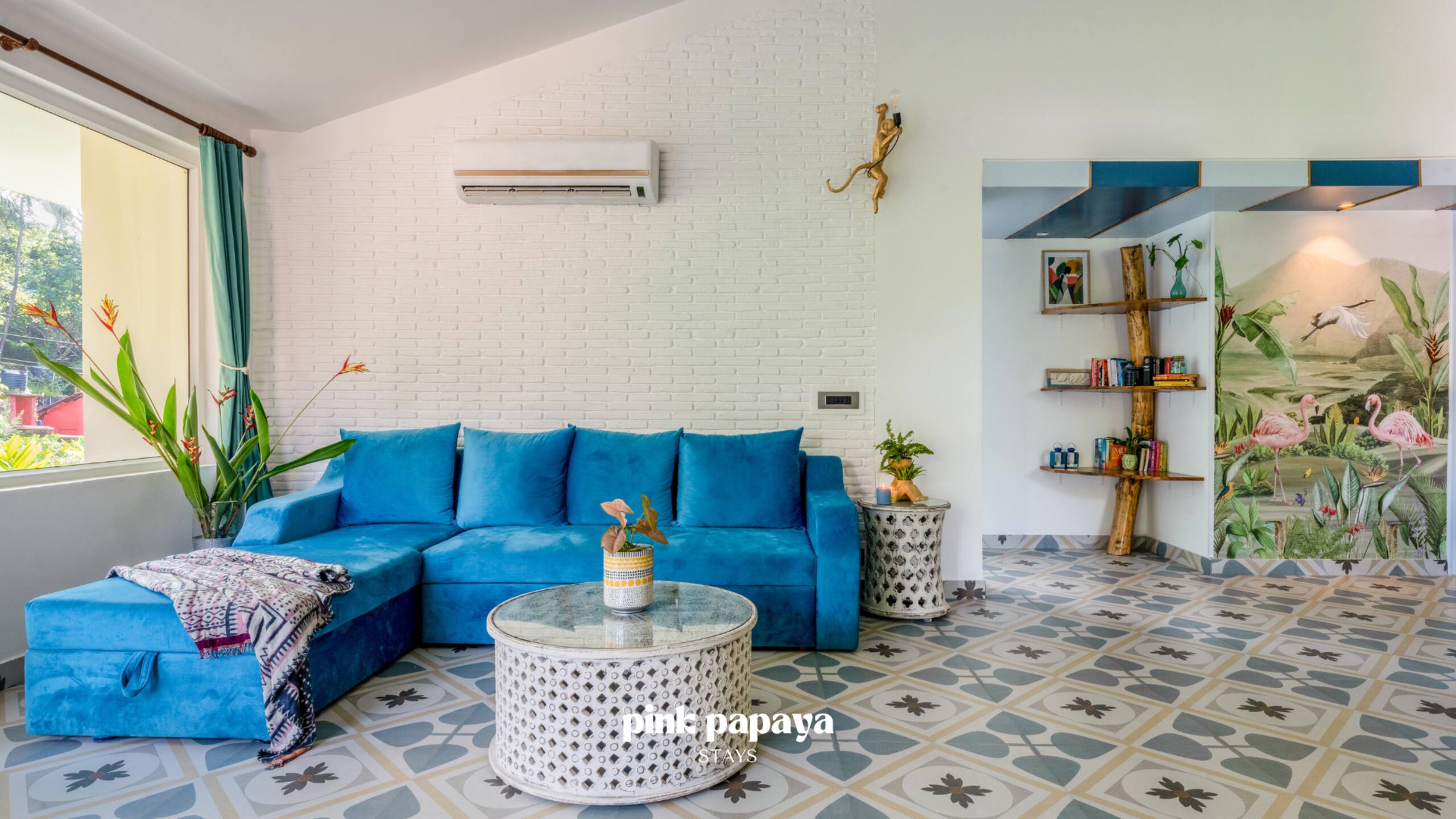 Sunny 2BHK getaway + 6 beers | Near Candolim 6