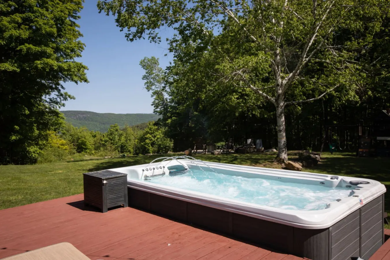 Log Cabin Escape Hot Tub + Mntn Views Near Lake 14