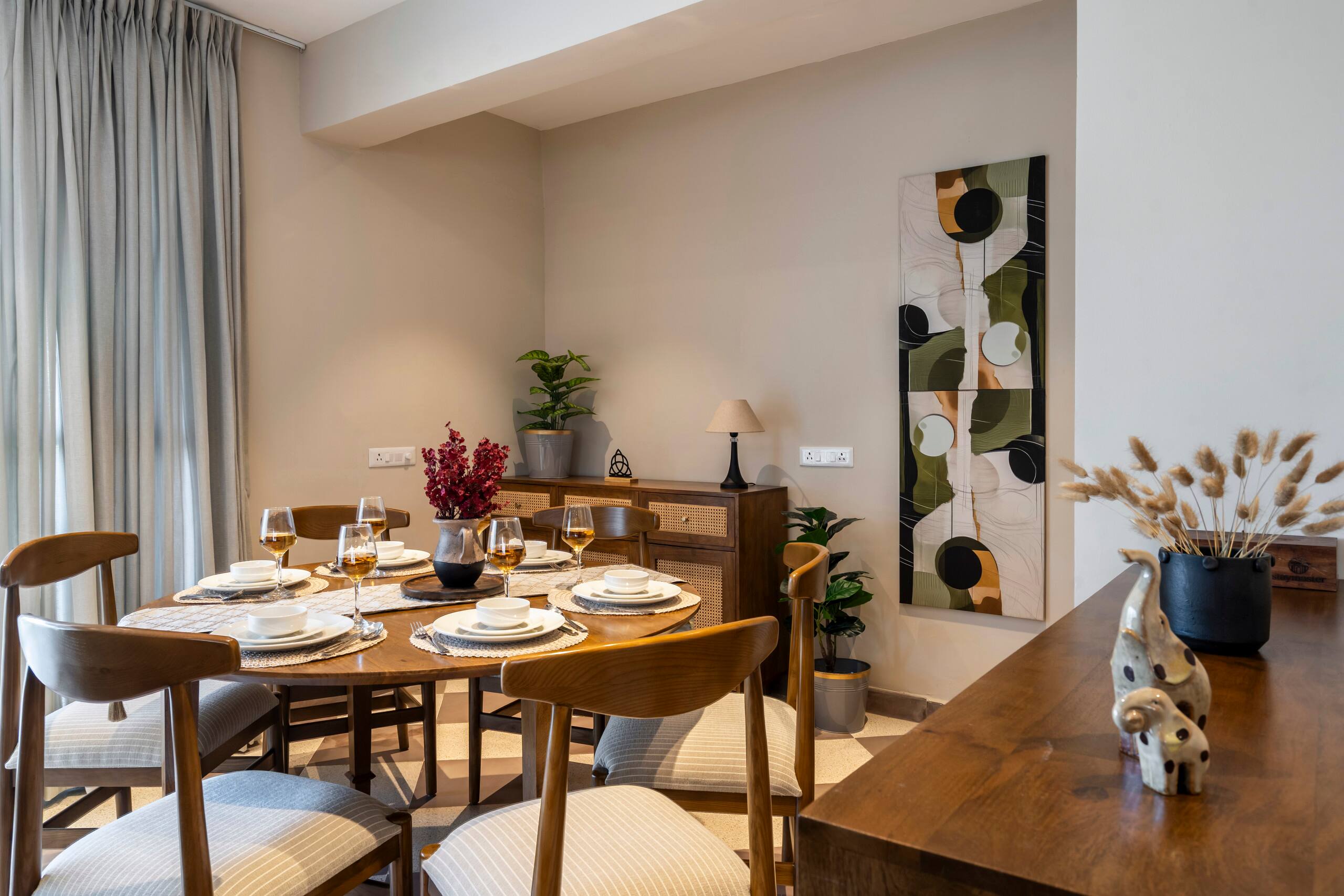 Staymaster Solintra C301 | Cozy 3BHK w/ Pool & Gym 16