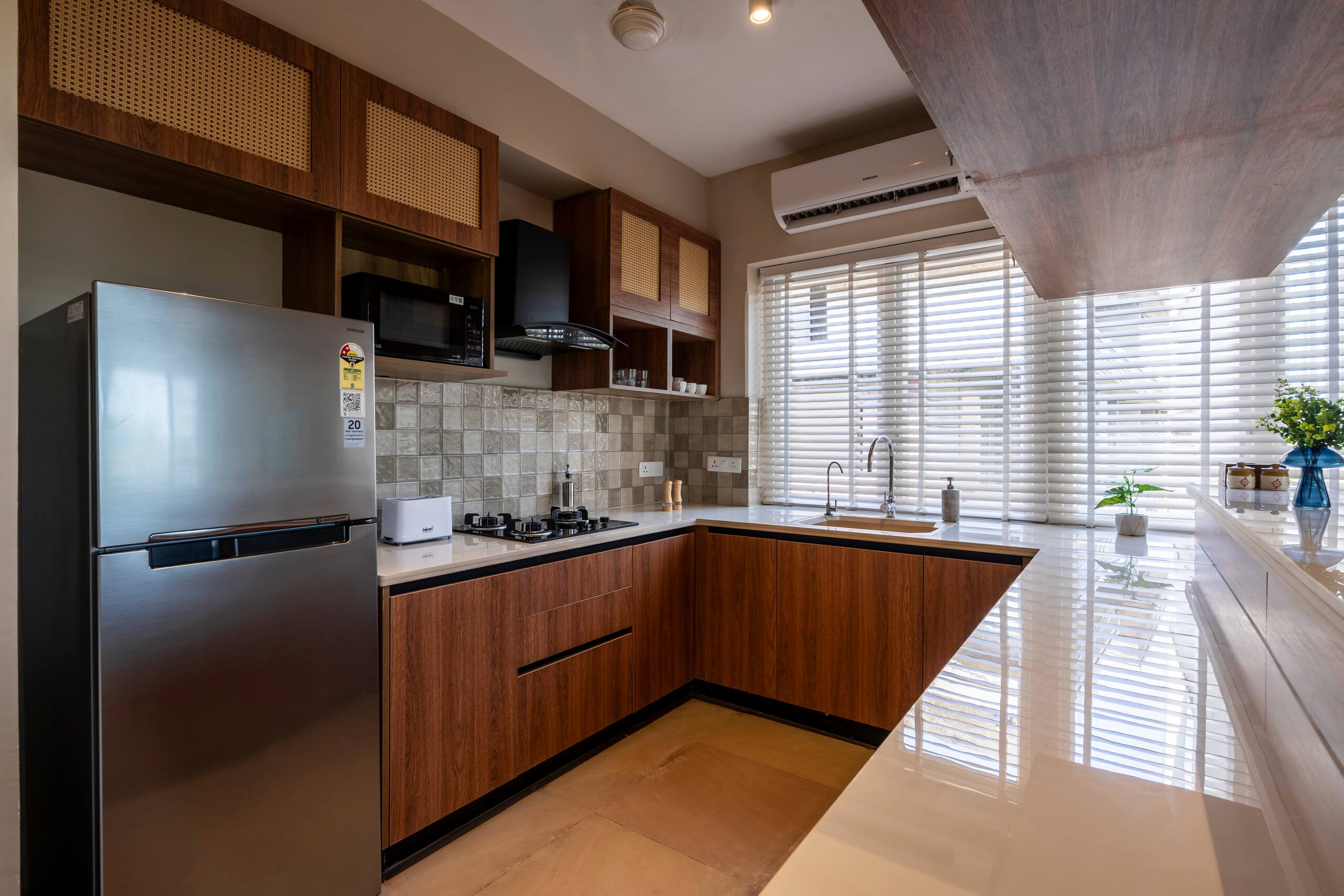 Staymaster Solintra C301 | Cozy 3BHK w/ Pool & Gym 22