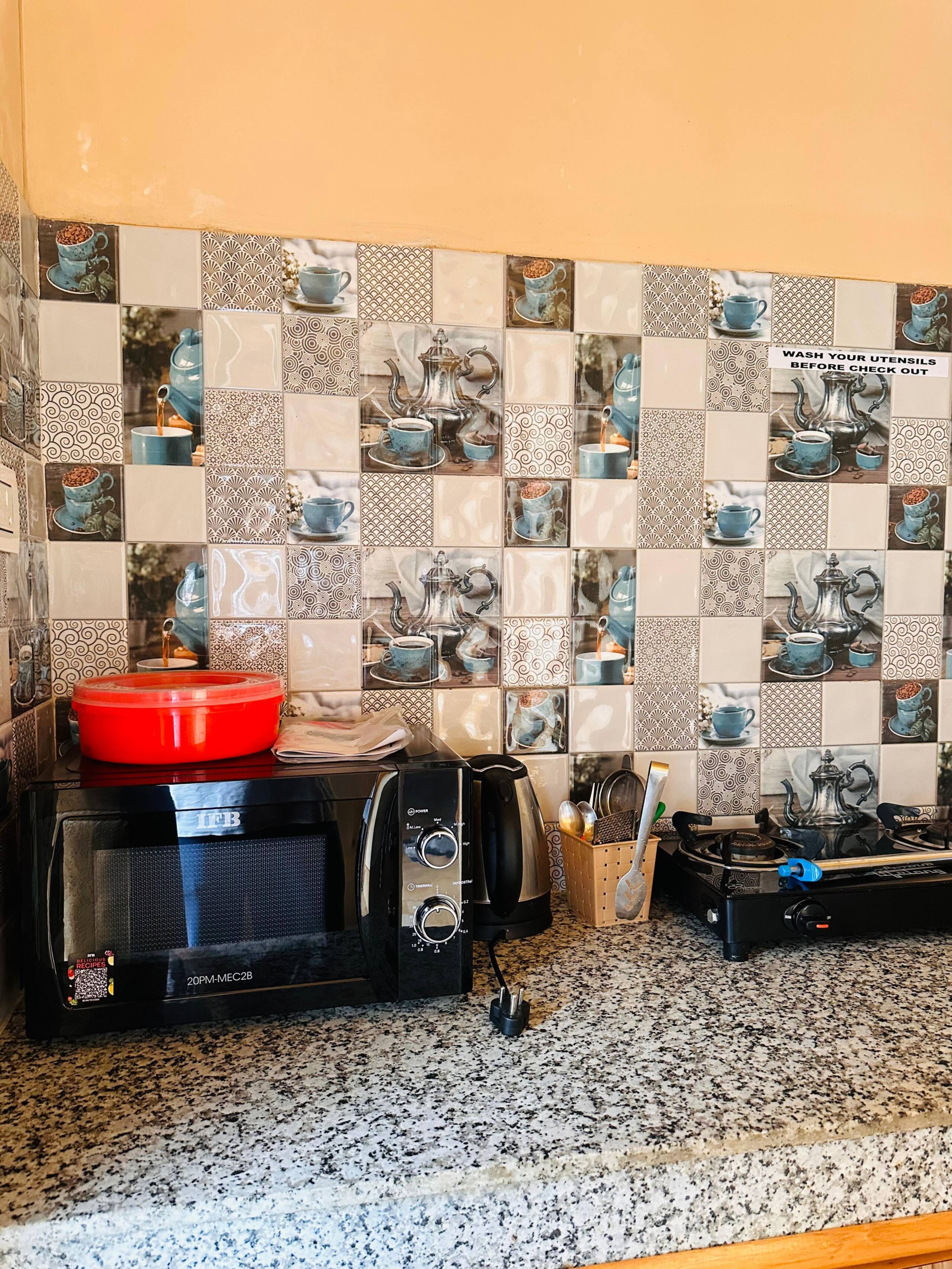 Private 1BK Furnished Studio Apartment & Kitchen 11