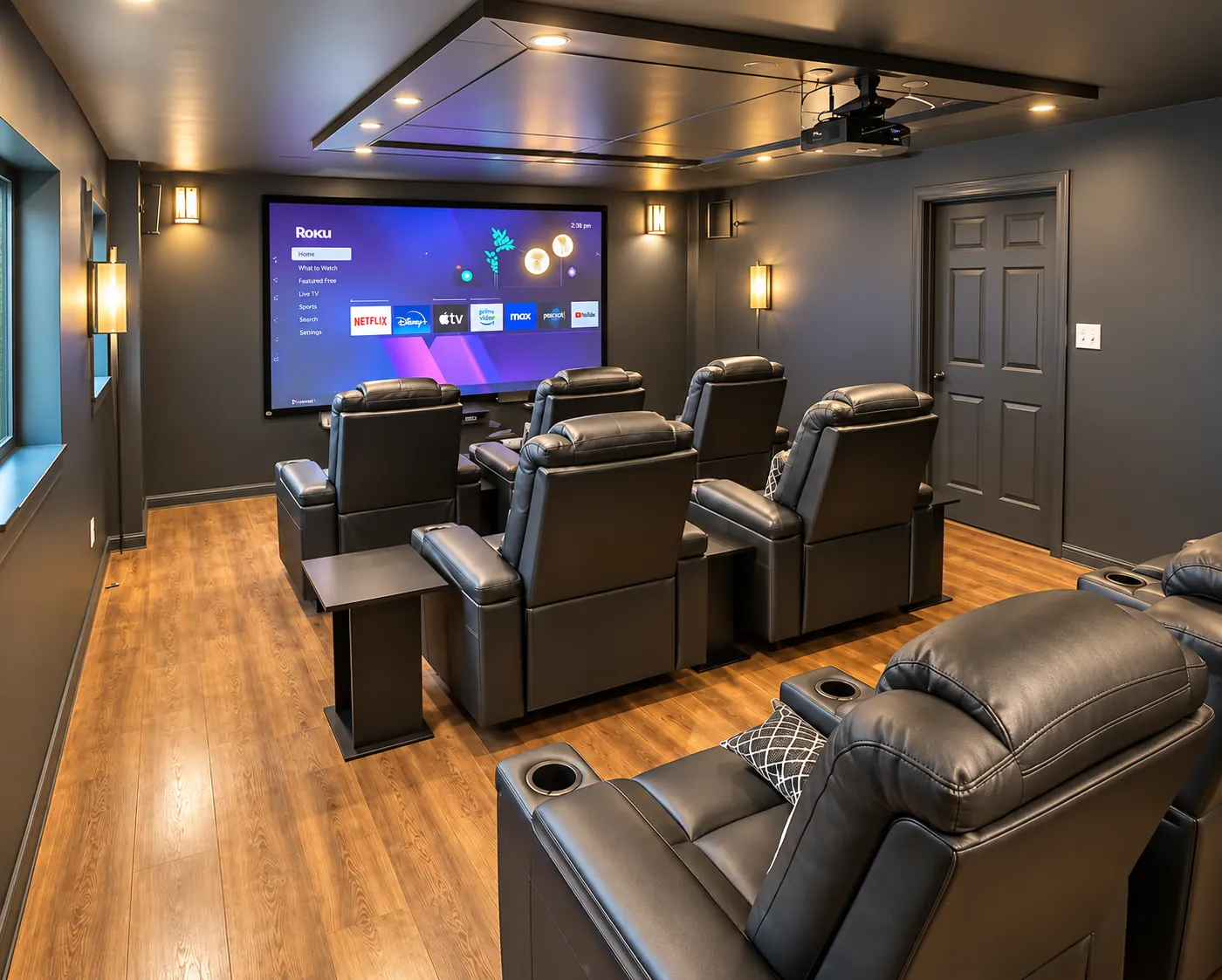 Sleeps 20+ Movie theater, game room, hot tub, pets