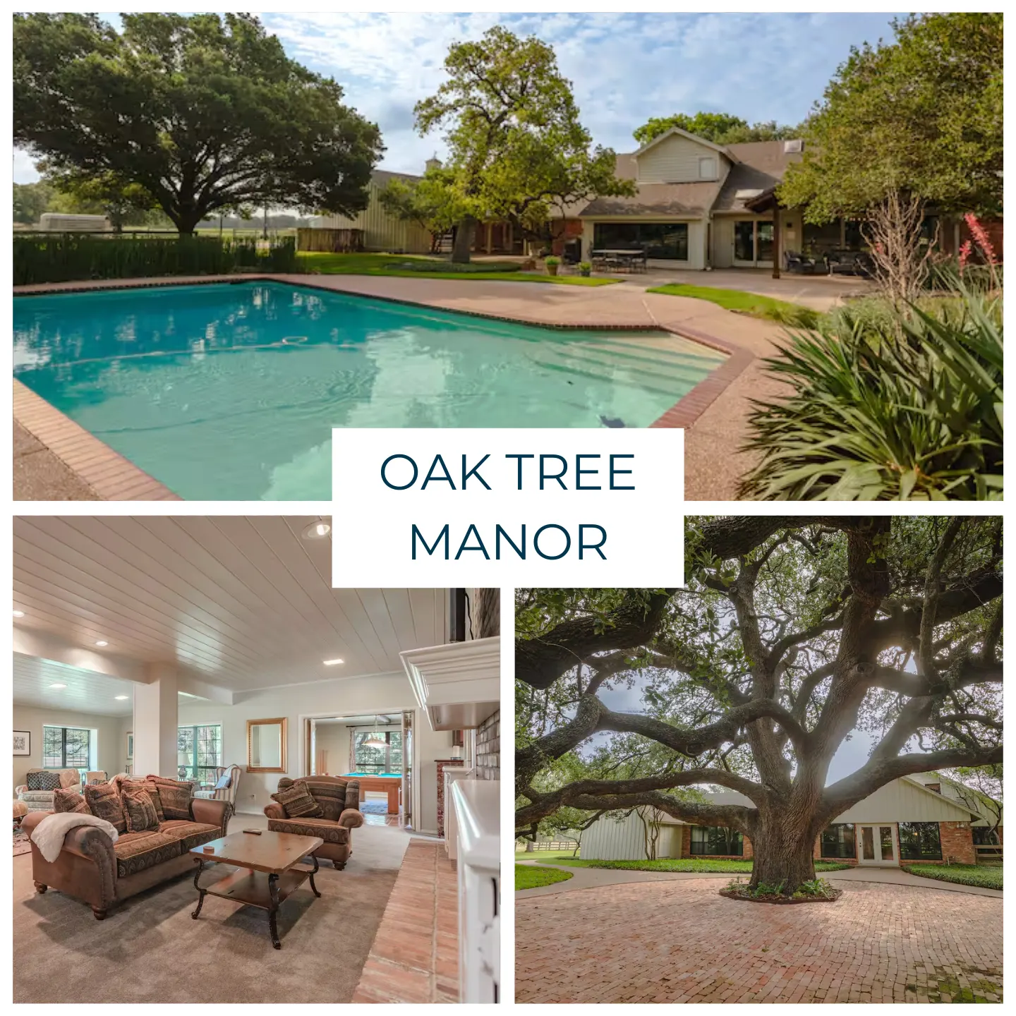 Oak Tree Country Manor w/ Pool 2