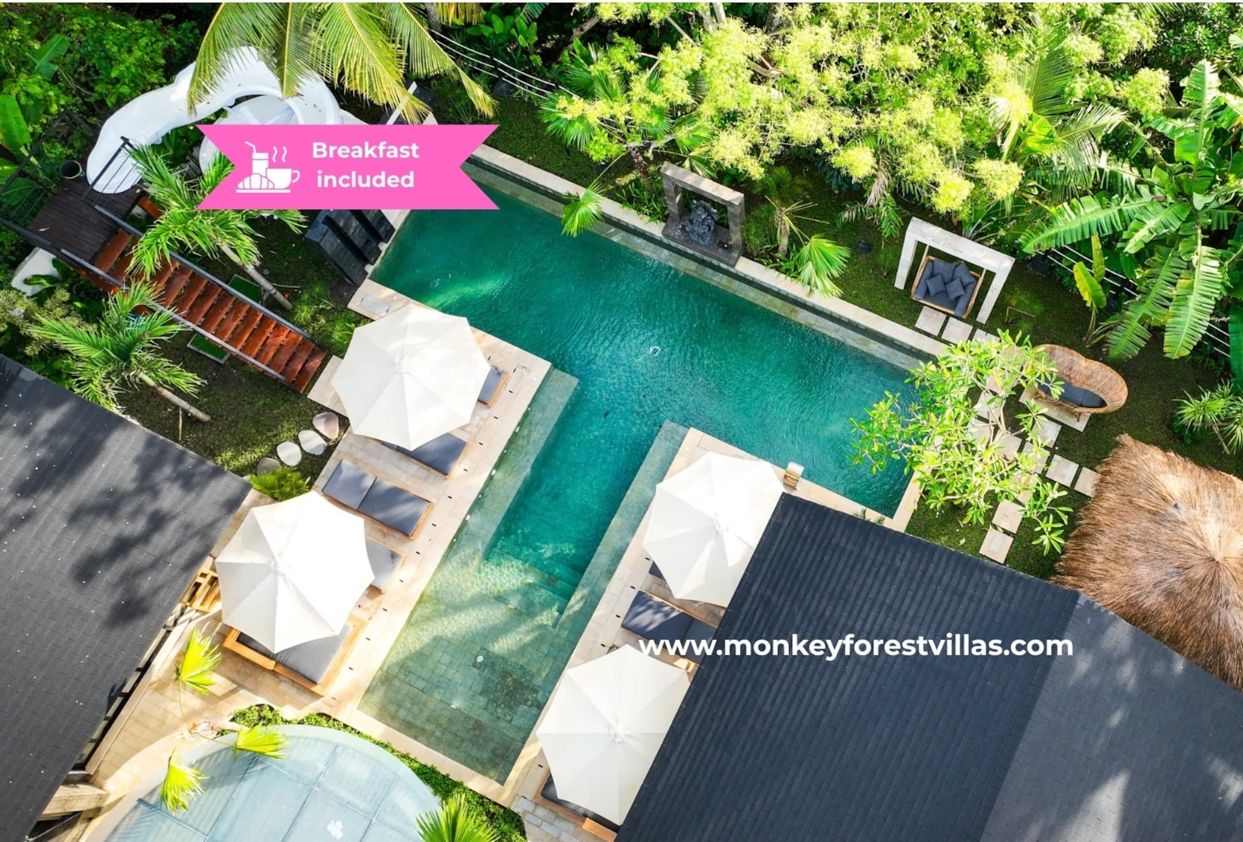 15BD Luxury Retreat Ubud: spa, sauna, yoga, gym