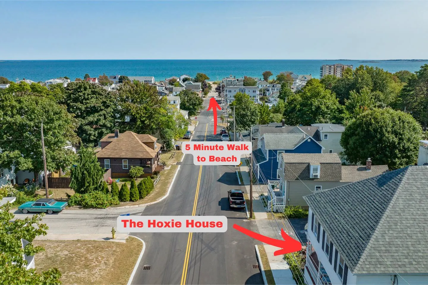 Walk to Beach! LargeDeck BeachGear 3 QueenBeds 6