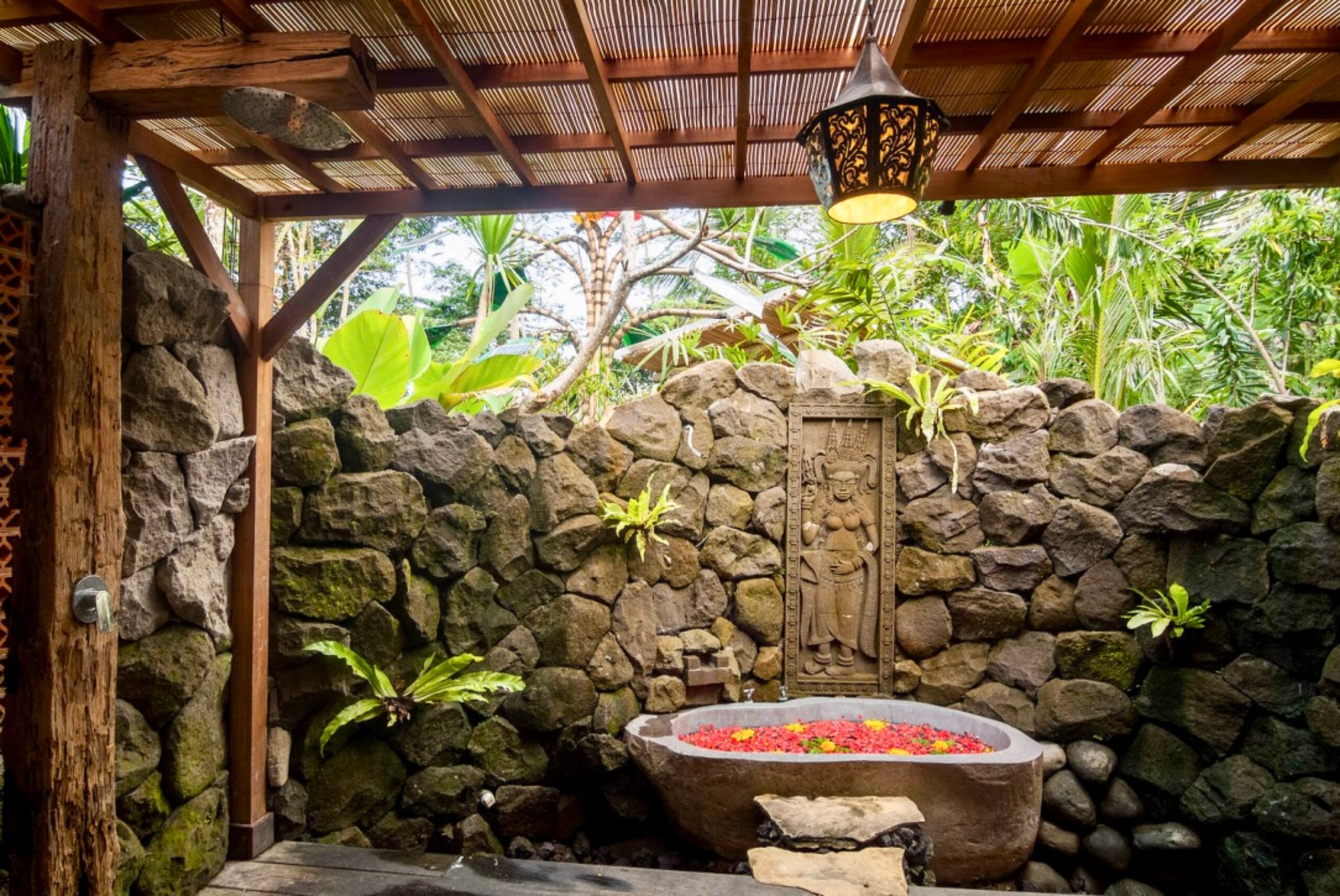 Luxury Safari Tent Beside Tropical Jungle 7