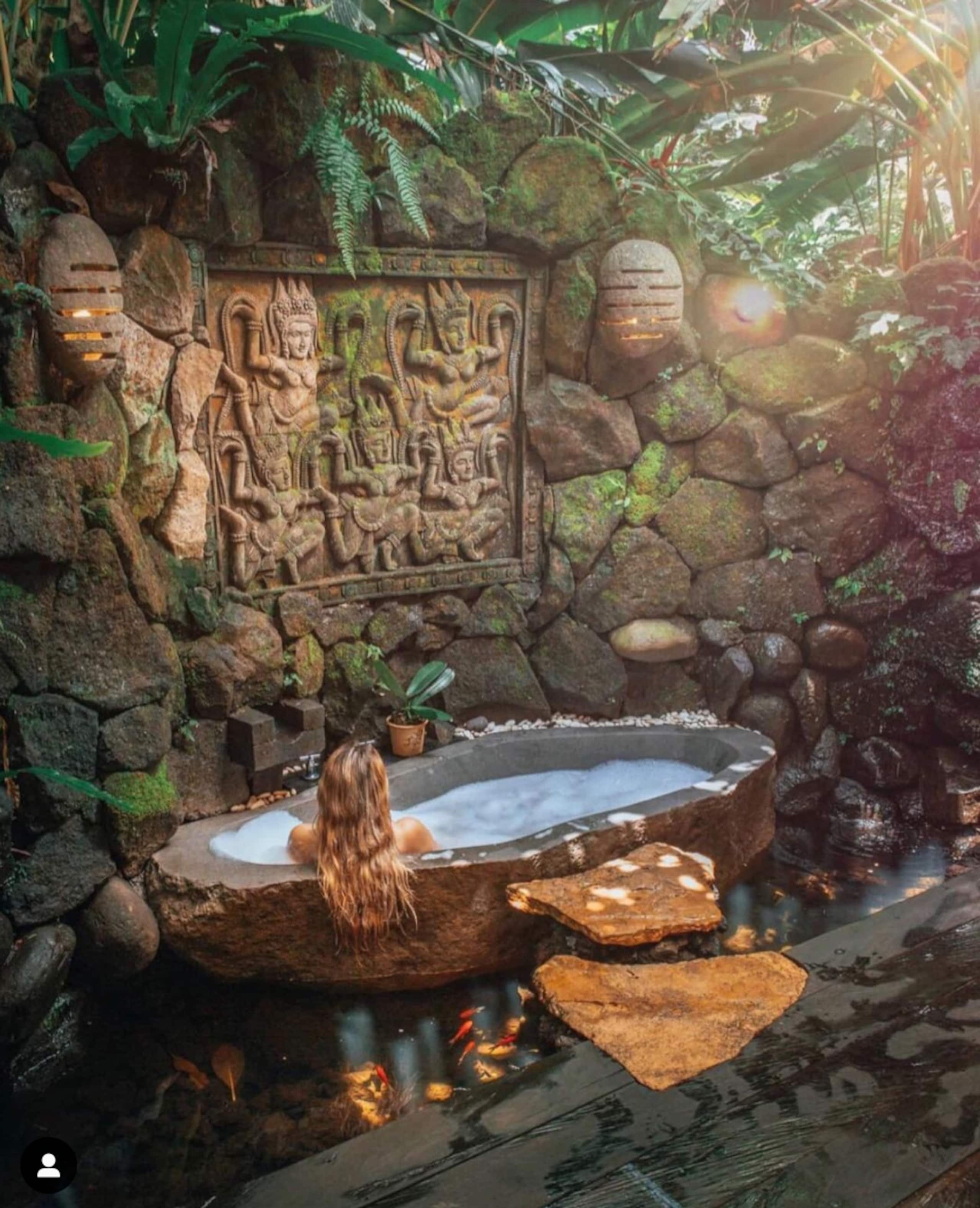 Luxury Safari Tent Beside Tropical Jungle 8