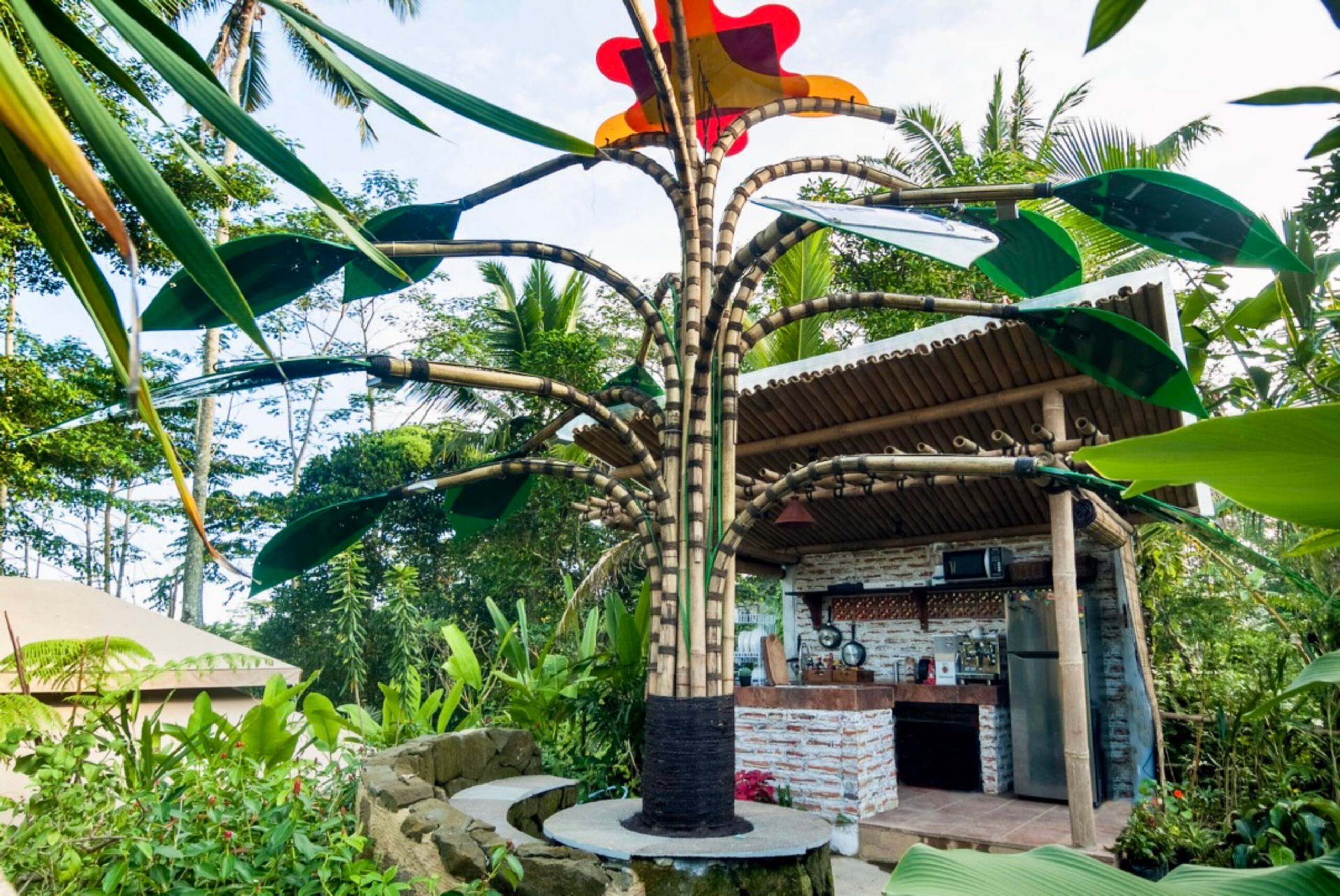 Luxury Safari Tent Beside Tropical Jungle 14