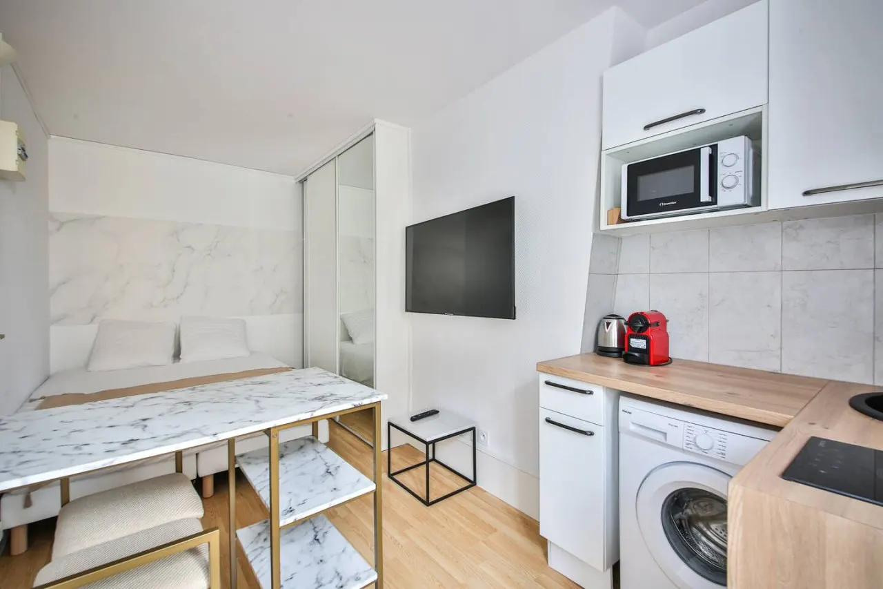 33. Studio 2Pers#Sèvres-Lecourbe#Champ-de-Mars