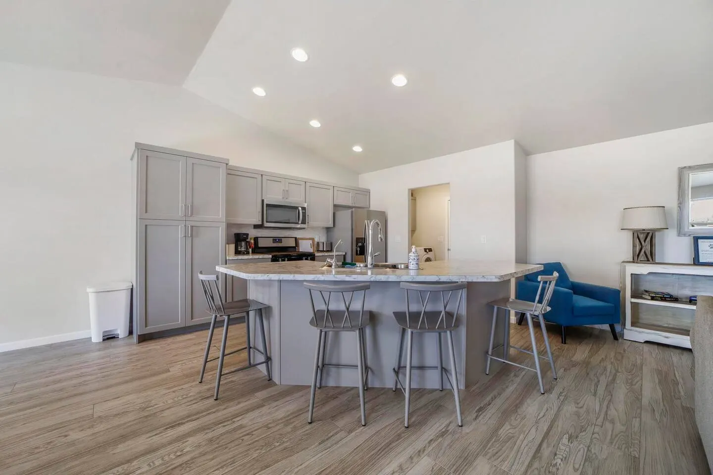 Wendell Townhome | 3BR | Garage | Fenced Yard — photo 3