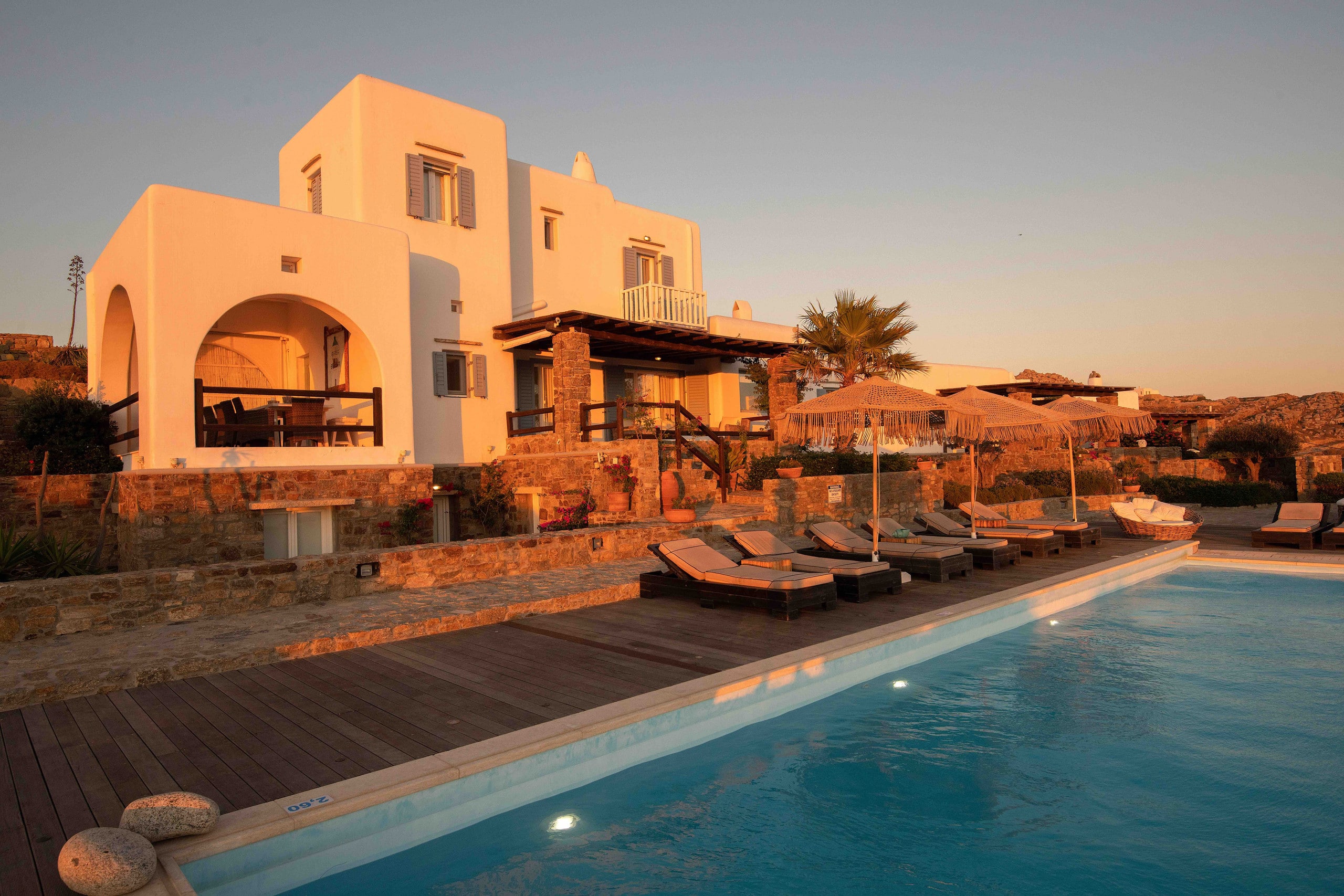 Private villa Elan Fanari Mykonos 8
