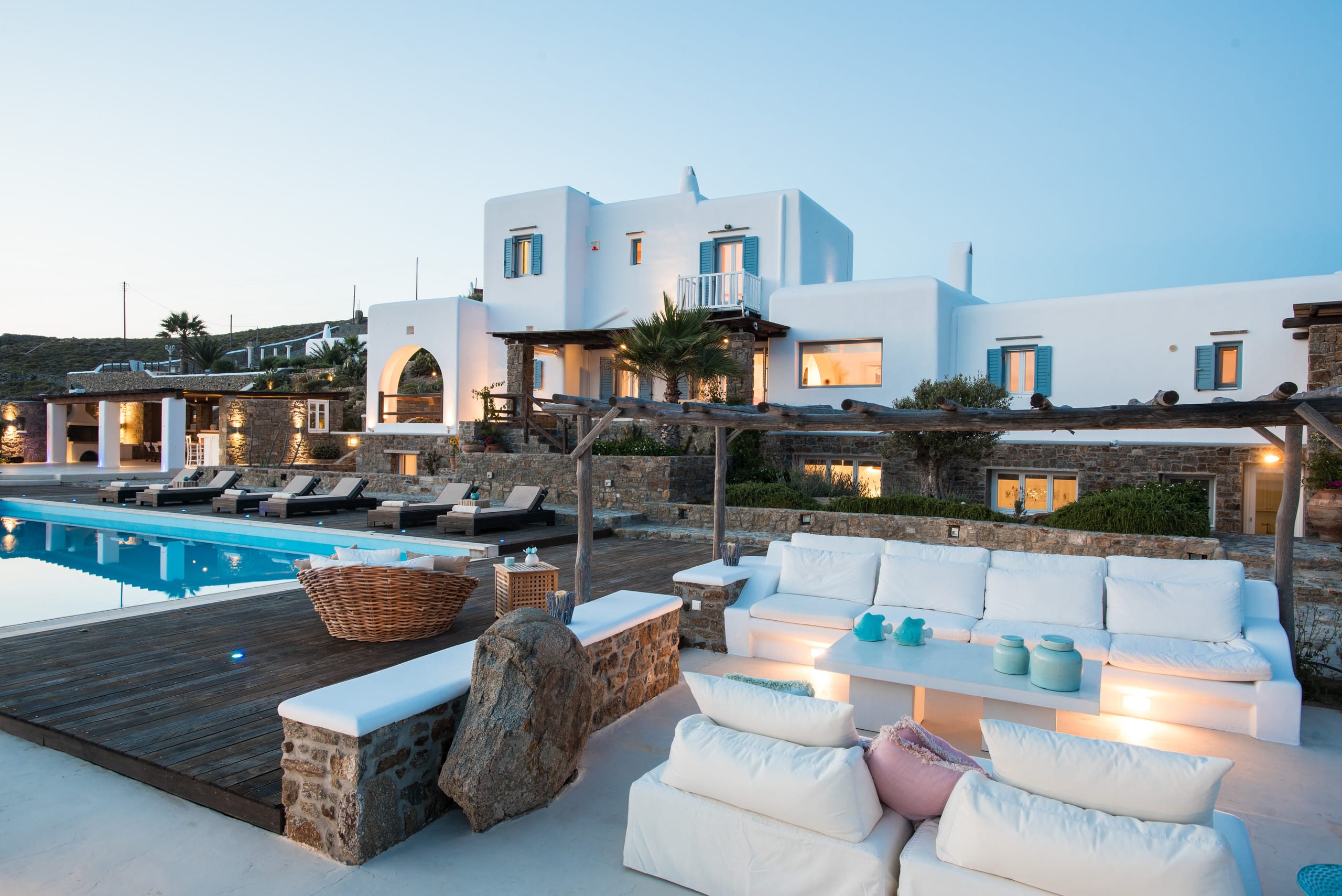 Private villa Elan Fanari Mykonos 10