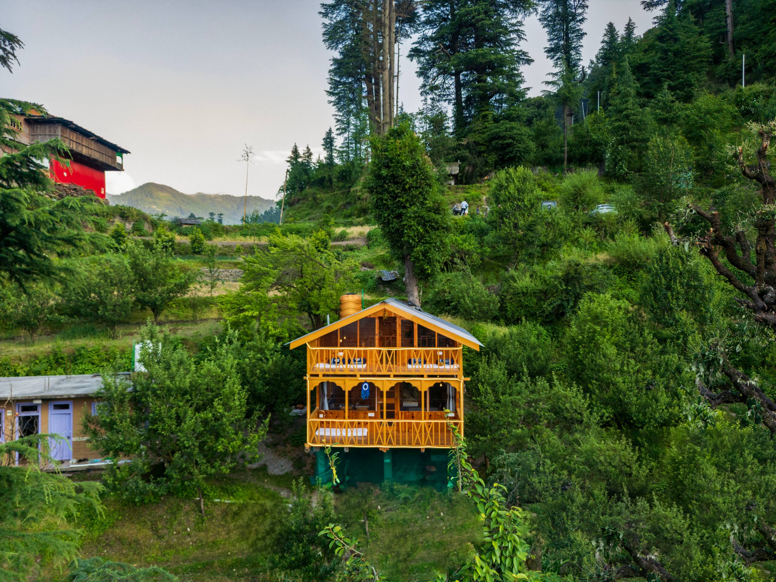 Tree Tales | Peaceful Treehouse with Garden, Jibhi 6