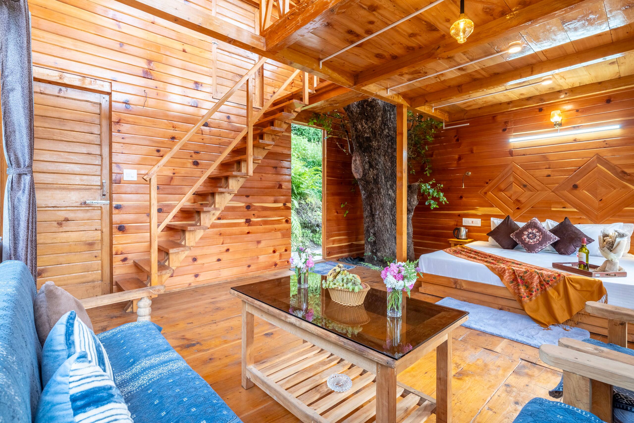 Tree Tales | Peaceful Treehouse with Garden, Jibhi 7
