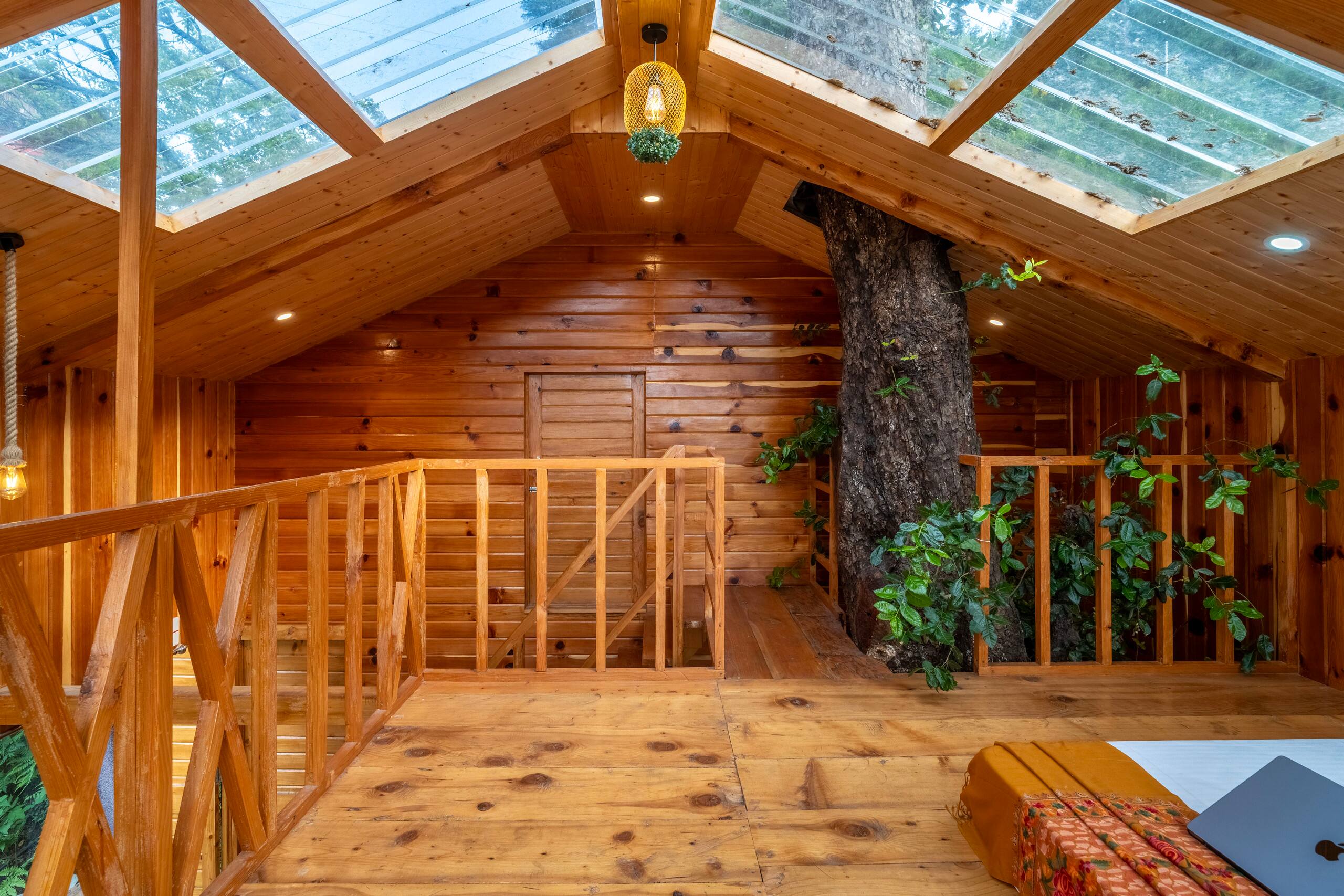 Tree Tales | Peaceful Treehouse with Garden, Jibhi 13