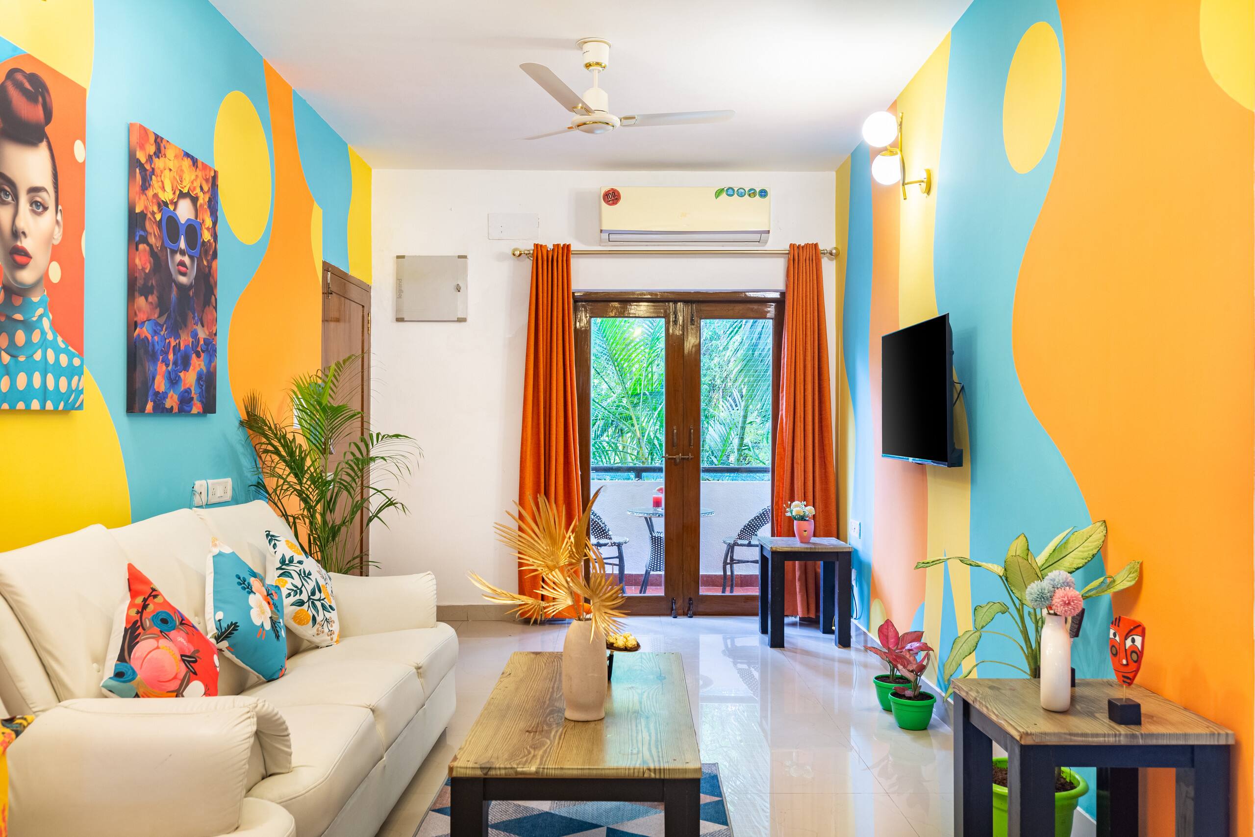 Glee by AlohaGoa: 2BHK Swimming Pool View Apt. 7