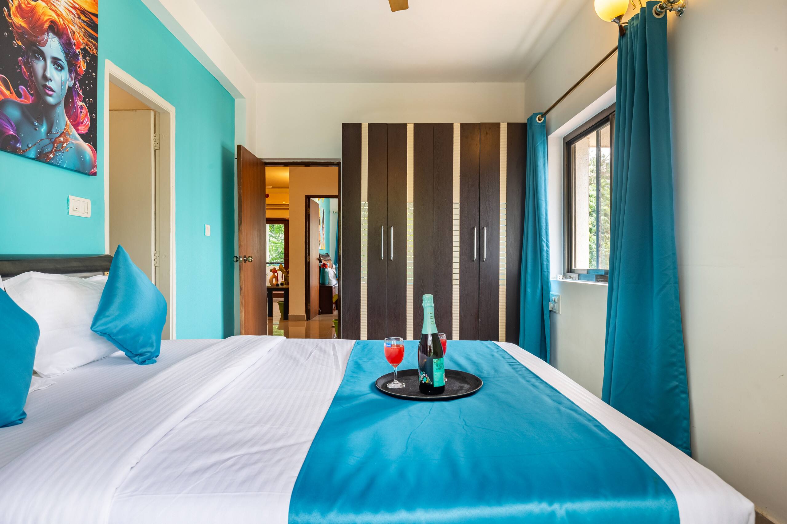 Glee by AlohaGoa: 2BHK Swimming Pool View Apt. 15