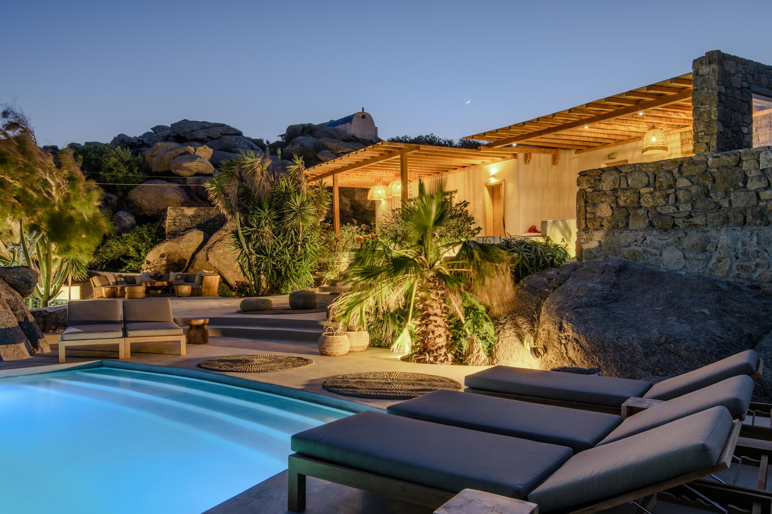 Elements Mykonos | Villa with pool near Scorpios 30
