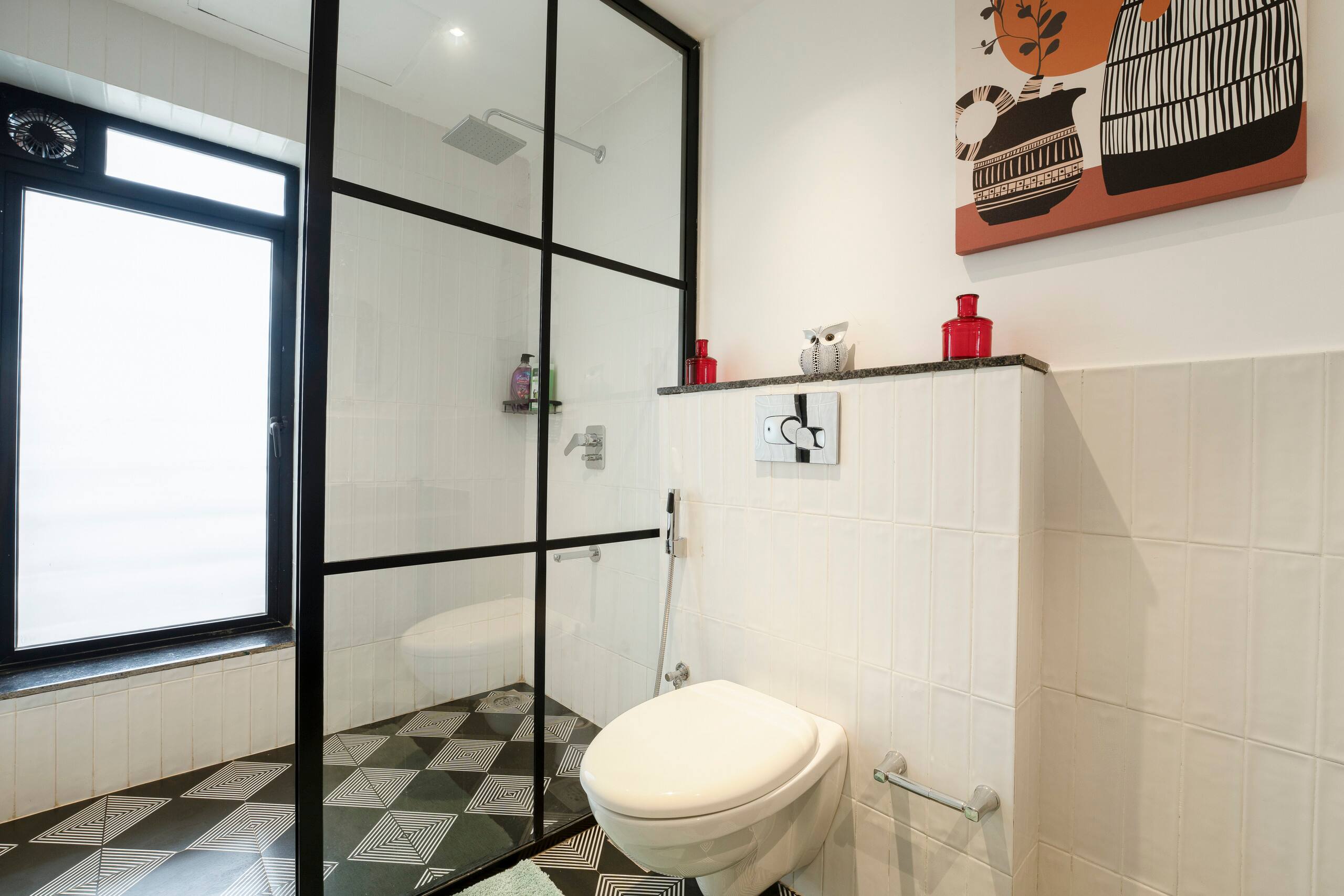 Vista Lumina 2bhk private pool 1km Calangute beach 23