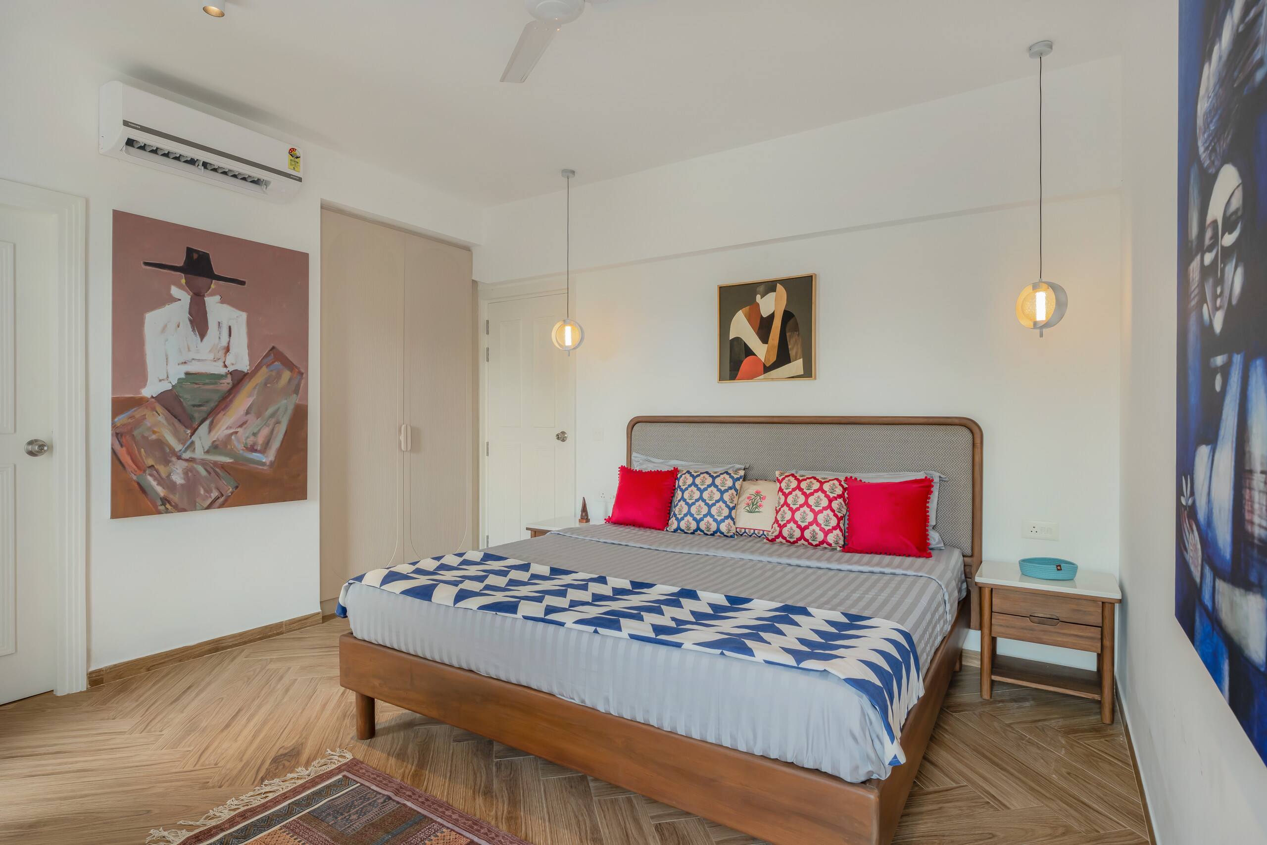Vista Lumina 2bhk private pool 1km Calangute beach 7