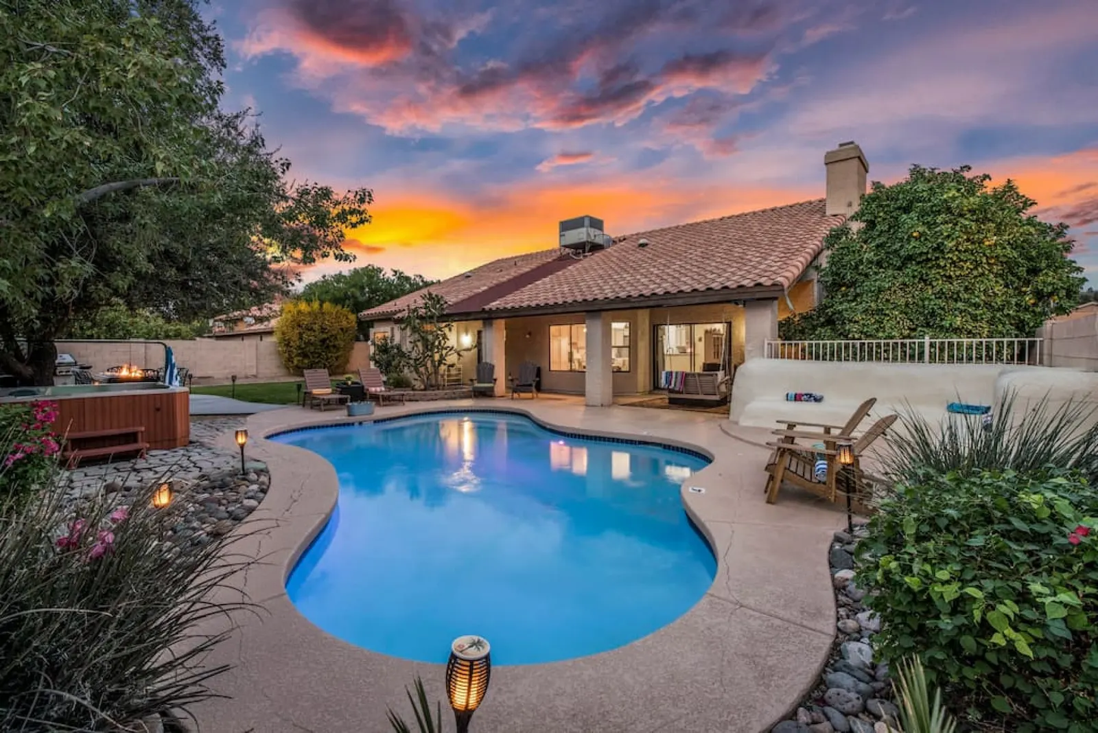 Desert Family Sanctuary with Pool, putting, & Arcade