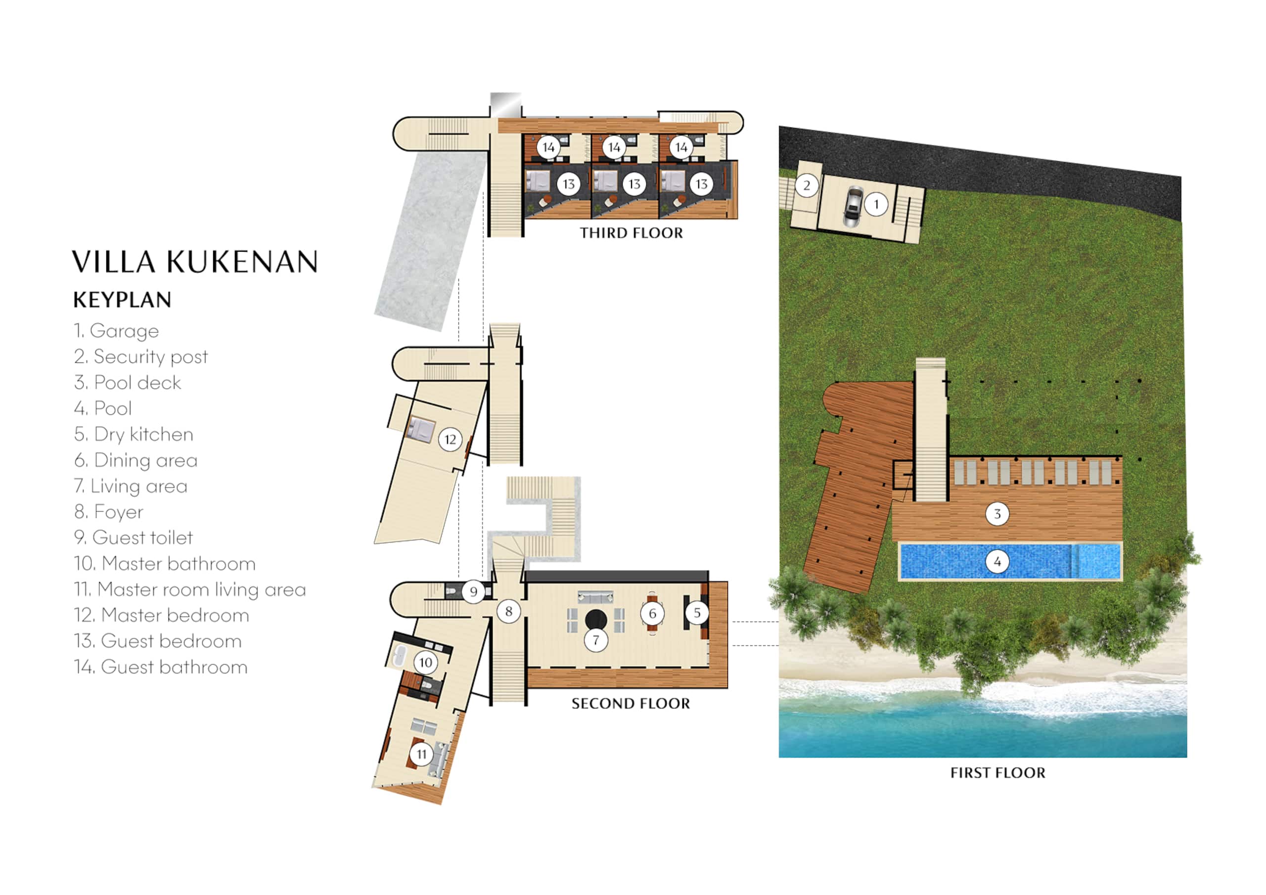 Luxury Seaview Villa | Chef, Staff & Private Pool 33