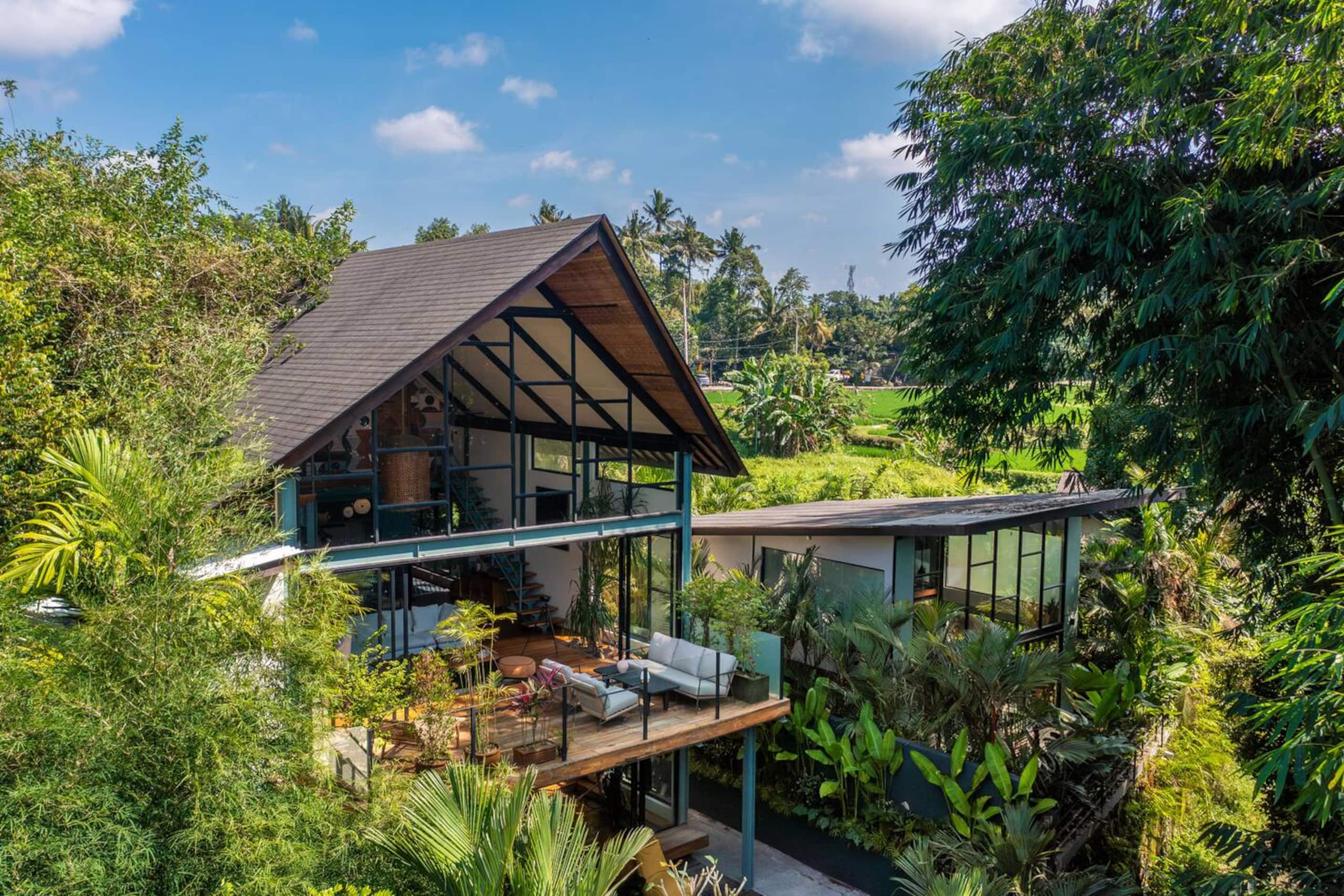 Luxury villa Lestari 1 with private pool in Ubud
