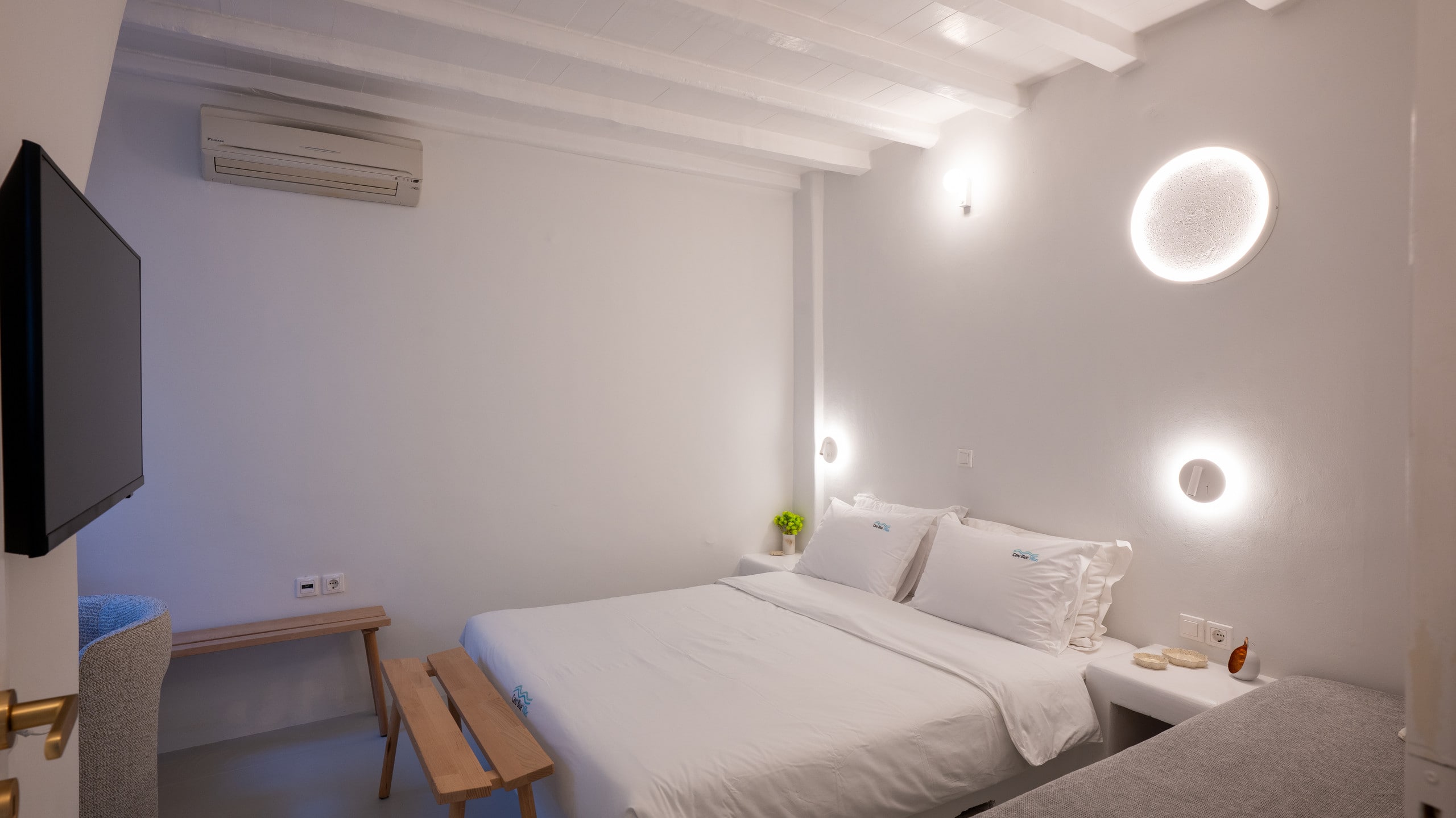 Cavo blue villas 5 Aegean dream with shared pool 30