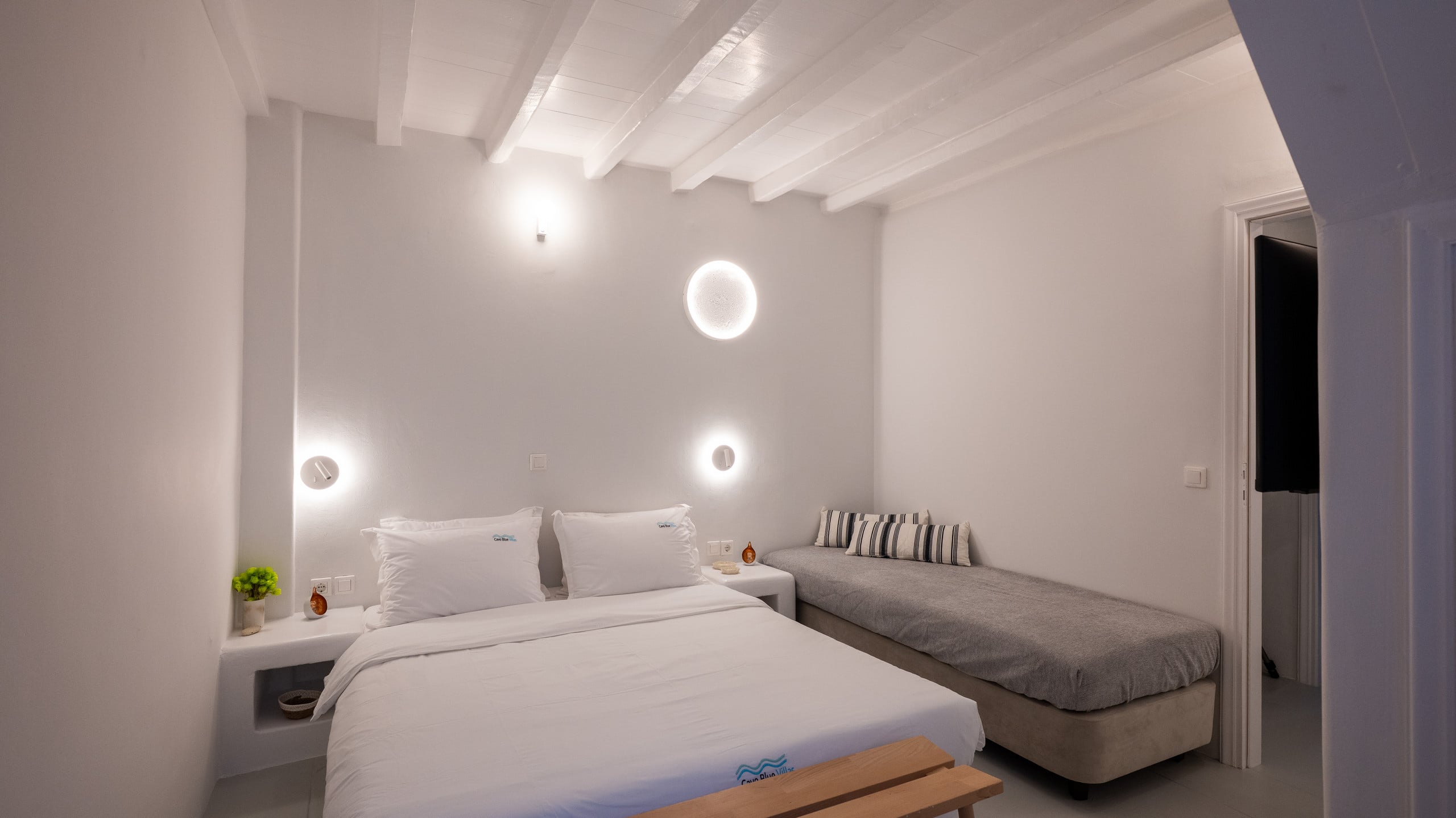 Cavo blue villas 5 Aegean dream with shared pool 33