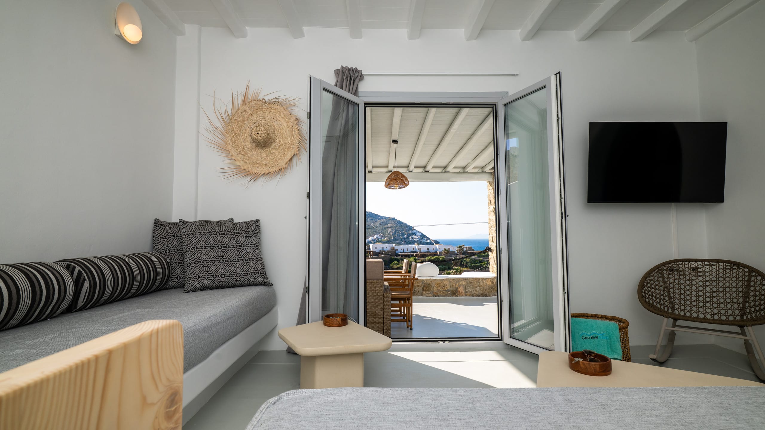 Cavo blue villas 5 Aegean dream with shared pool 15
