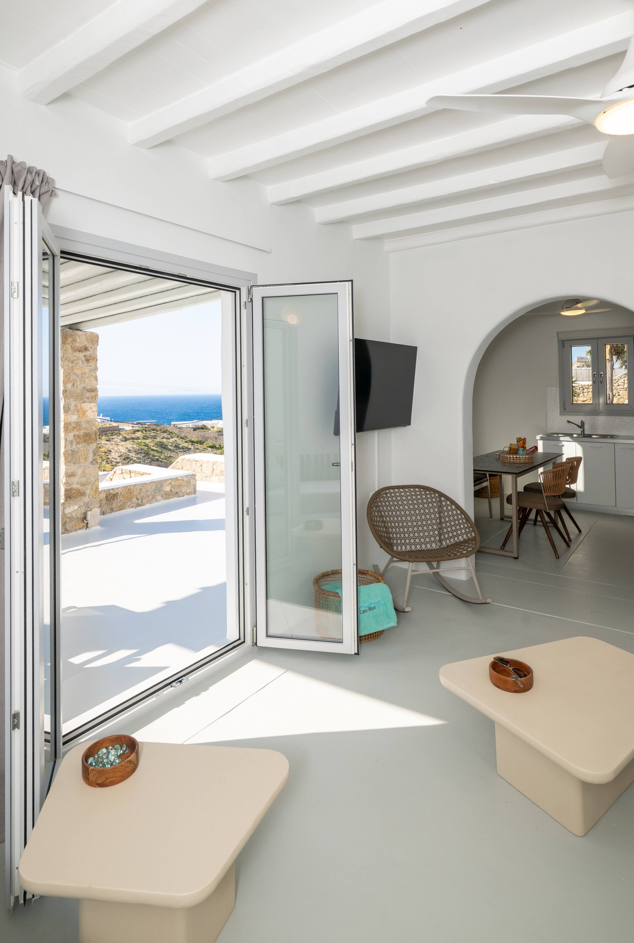 Cavo blue villas 5 Aegean dream with shared pool 12