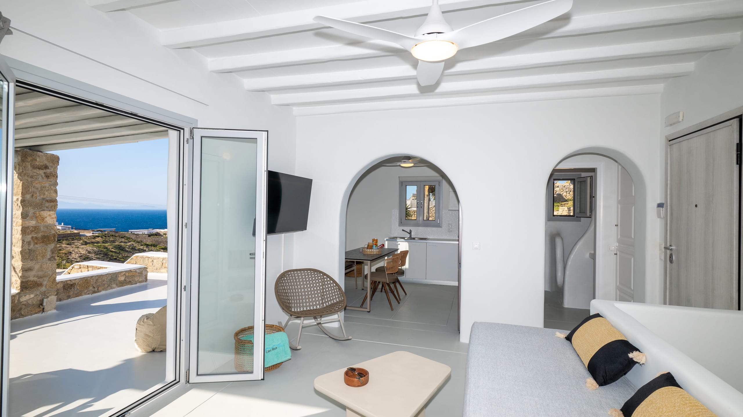 Cavo blue villas 5 Aegean dream with shared pool 13