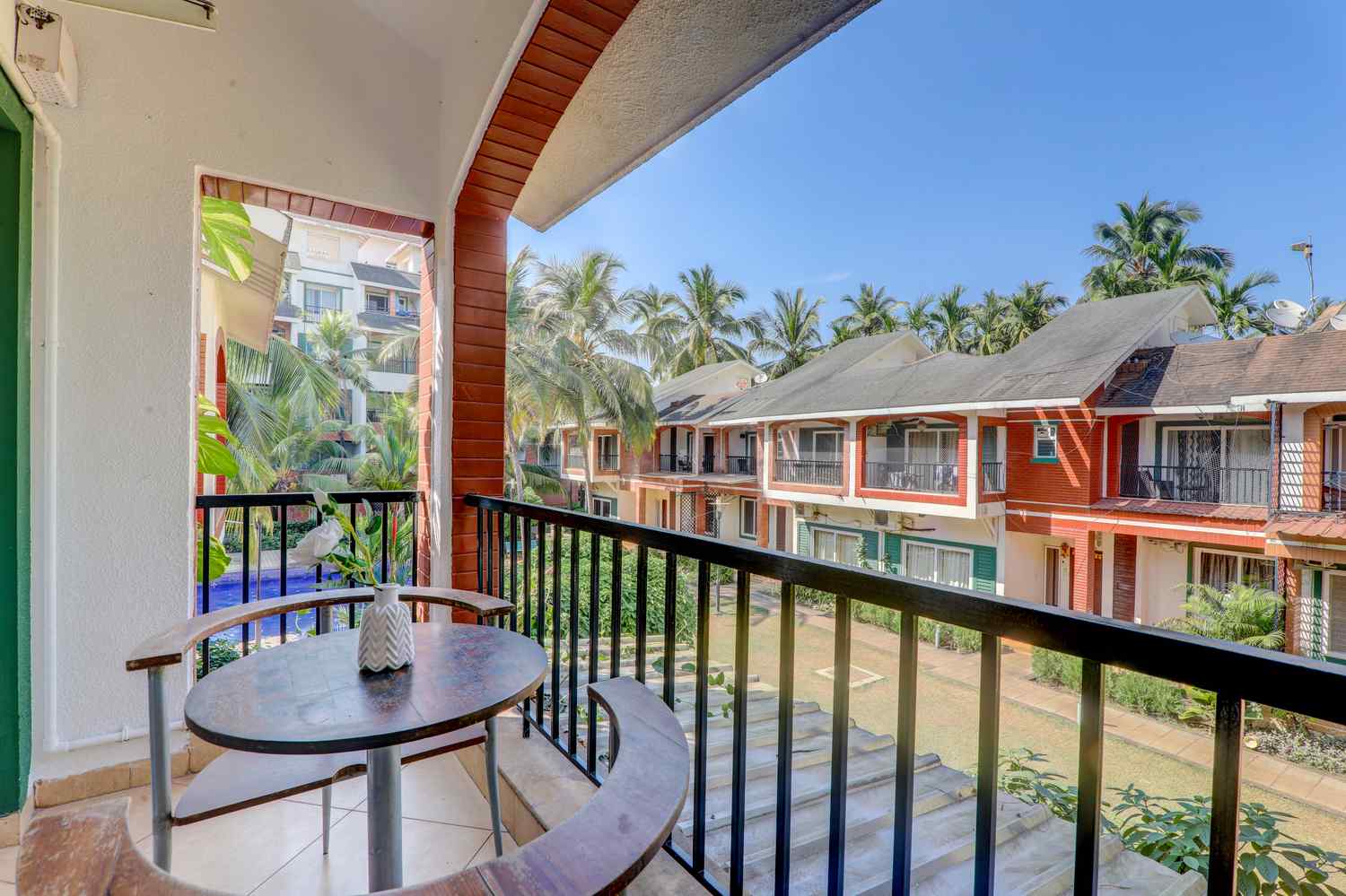 Private Pool Villa at Baga Creek, 5 min to Beach 14