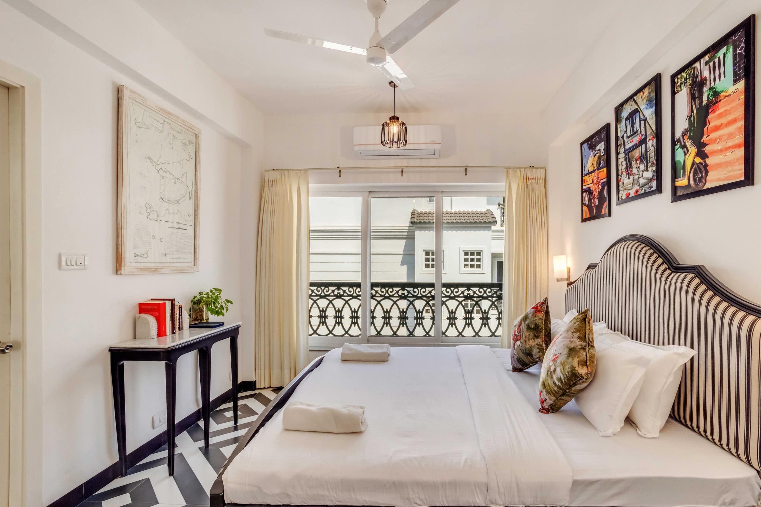 Unique 2BHK | 2 min to Beach | Rooftop Pool & Gym 7