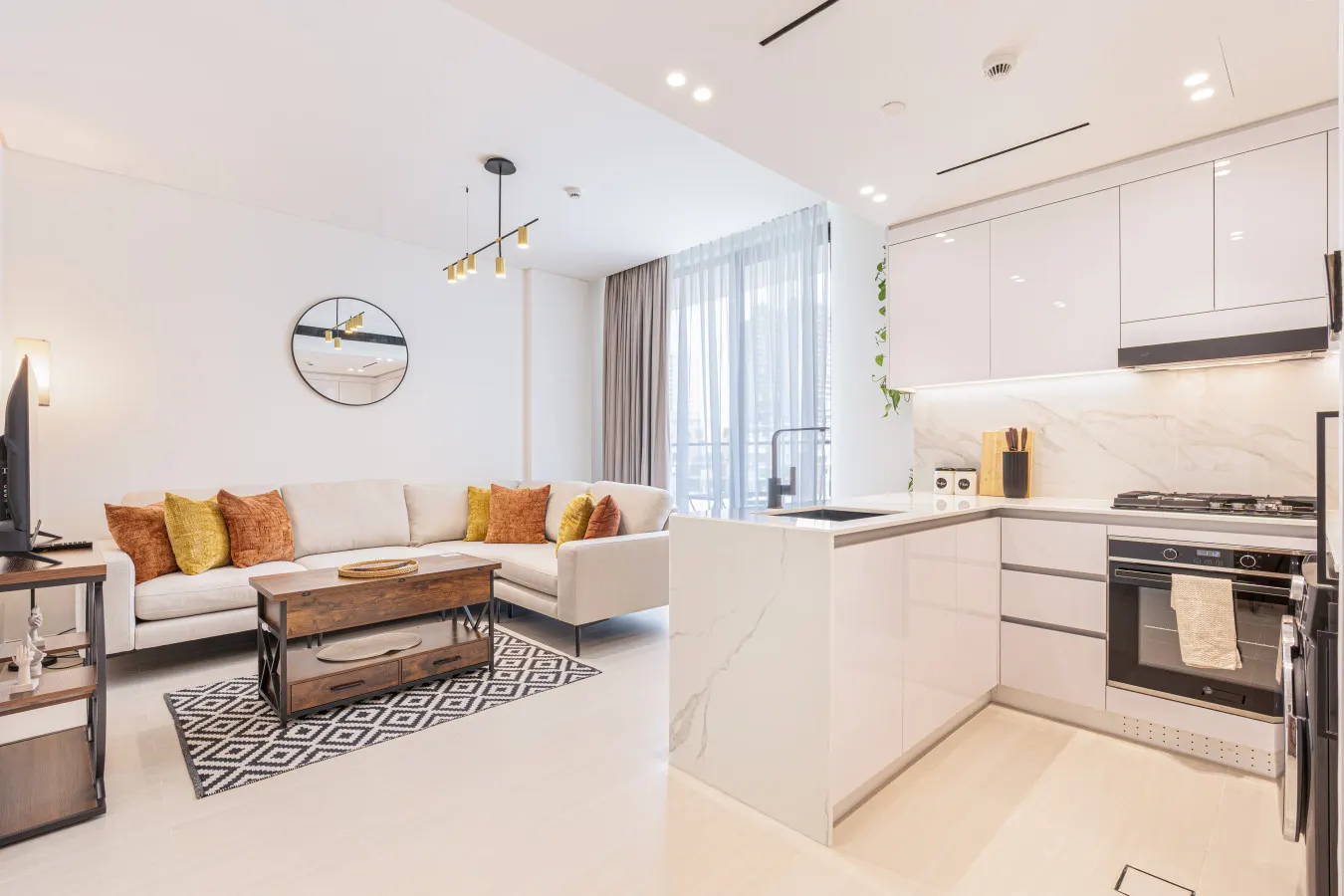 Serene and Stylish Home in the Heart of JVC