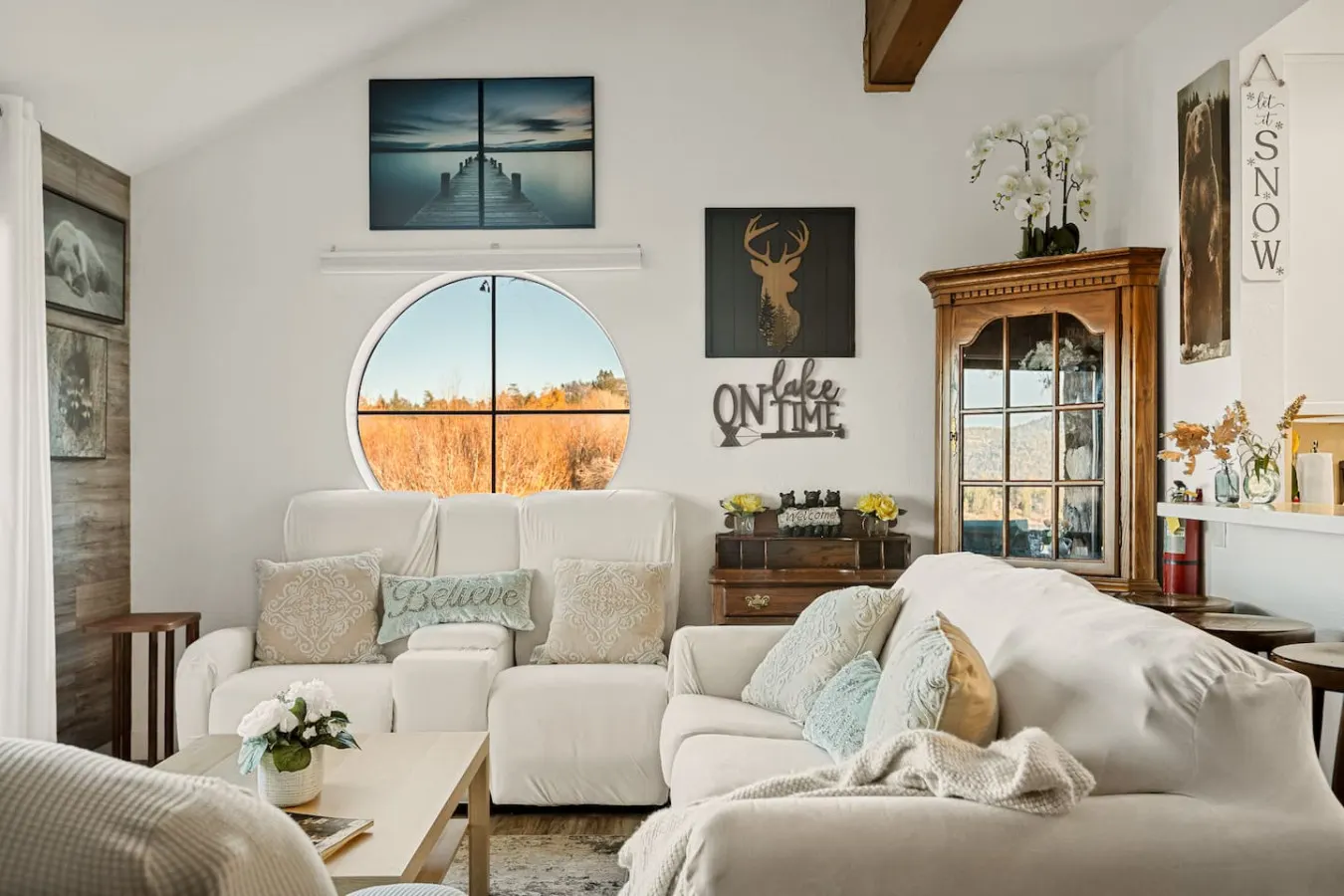 Cozy Lakefront Retreat w Views & Fireplace 9