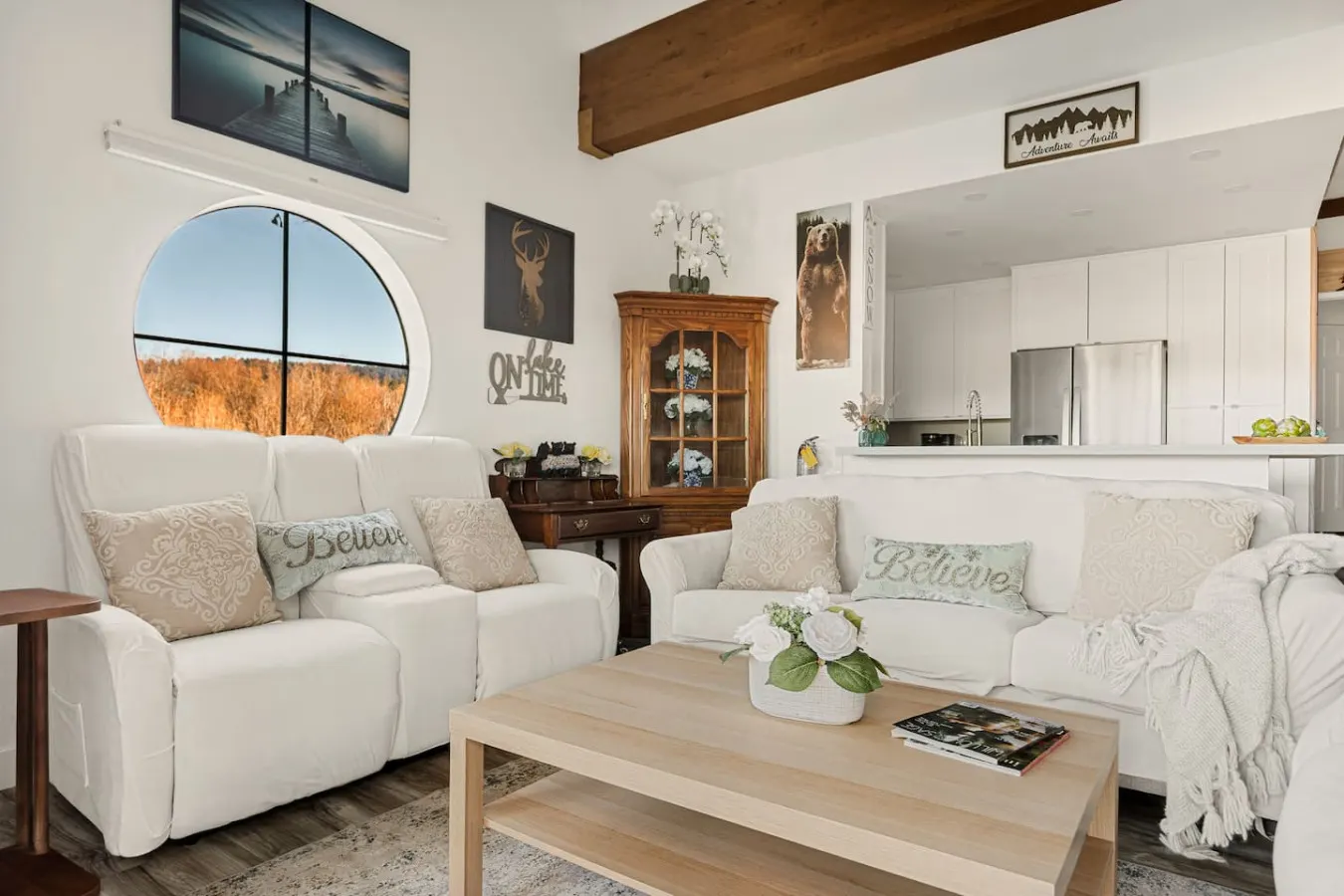 Cozy Lakefront Retreat w Views & Fireplace 11